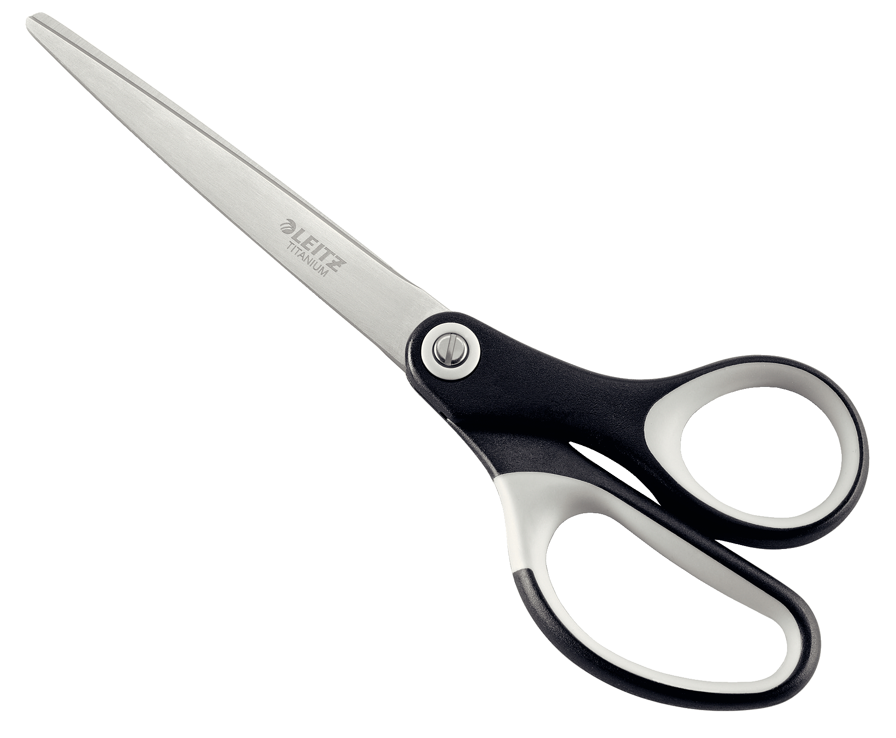 Ambalare și etichetareArticole pentru tăiere - Foarfeca birou 18cm neagra titanium leitz