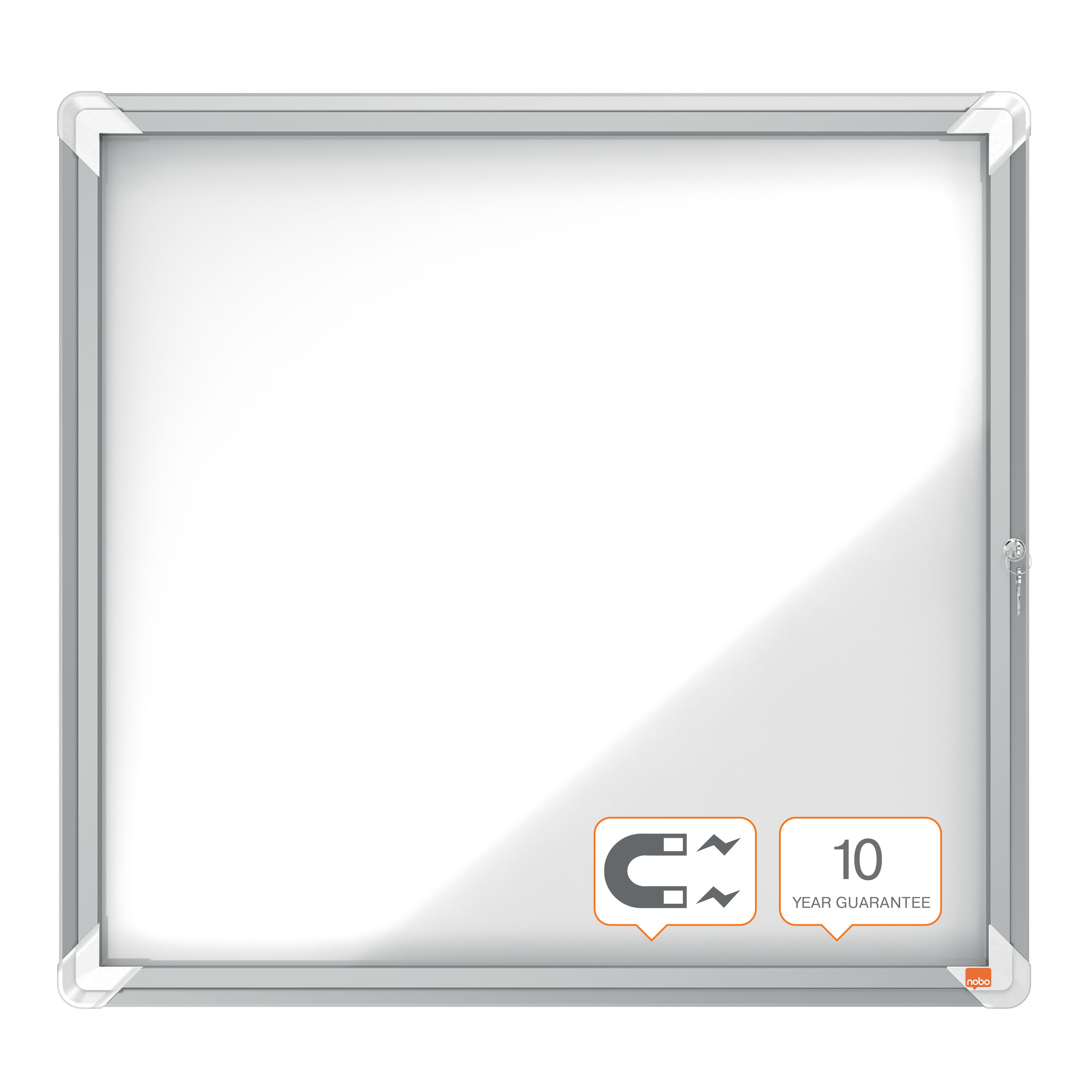 Avizier Magnetic 6*A4 Carcasa Pt Interior Metalica Nobo