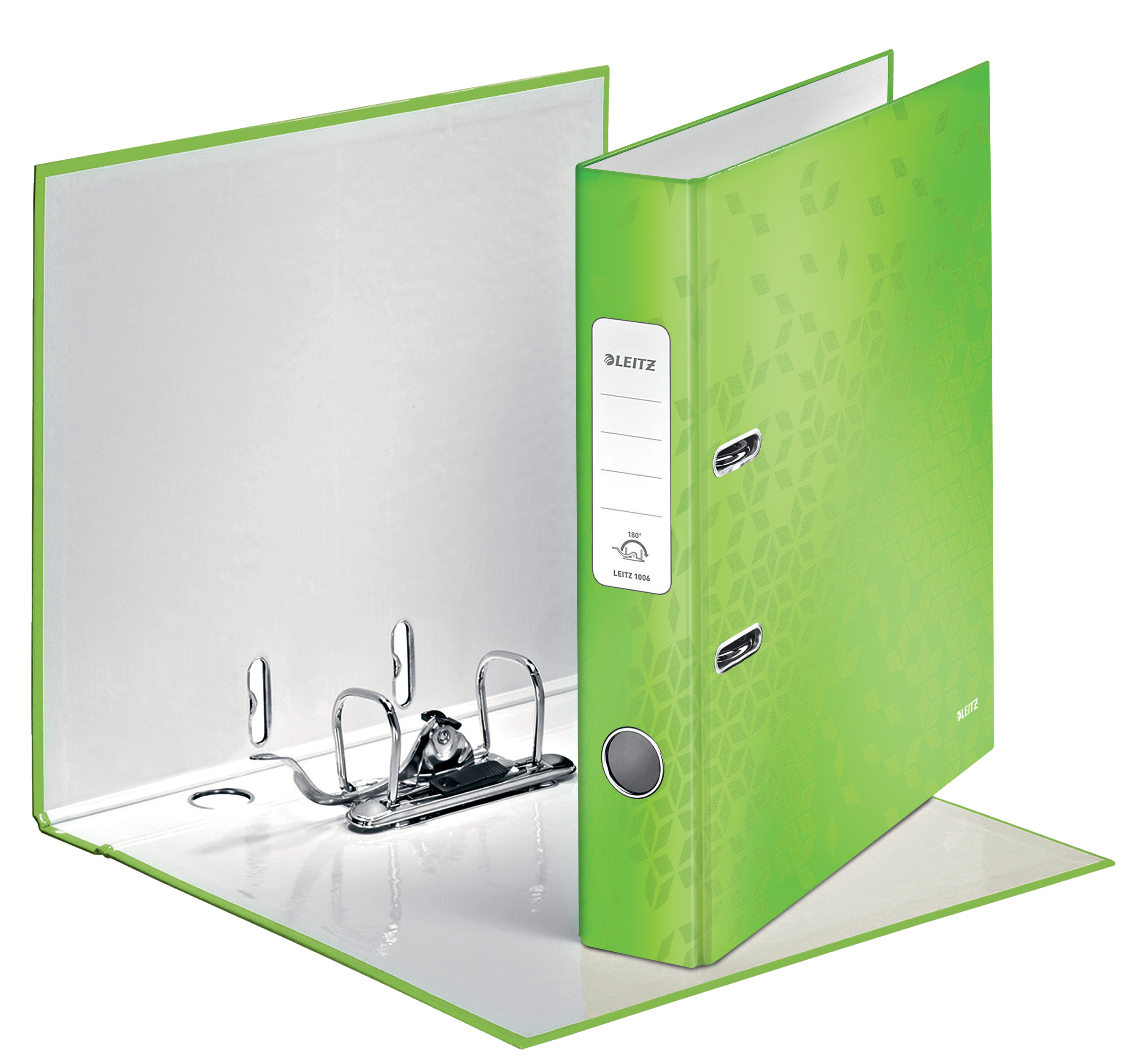 Biblioraft plastifiat 5.2 cm 180grade verde wow leitz [1]