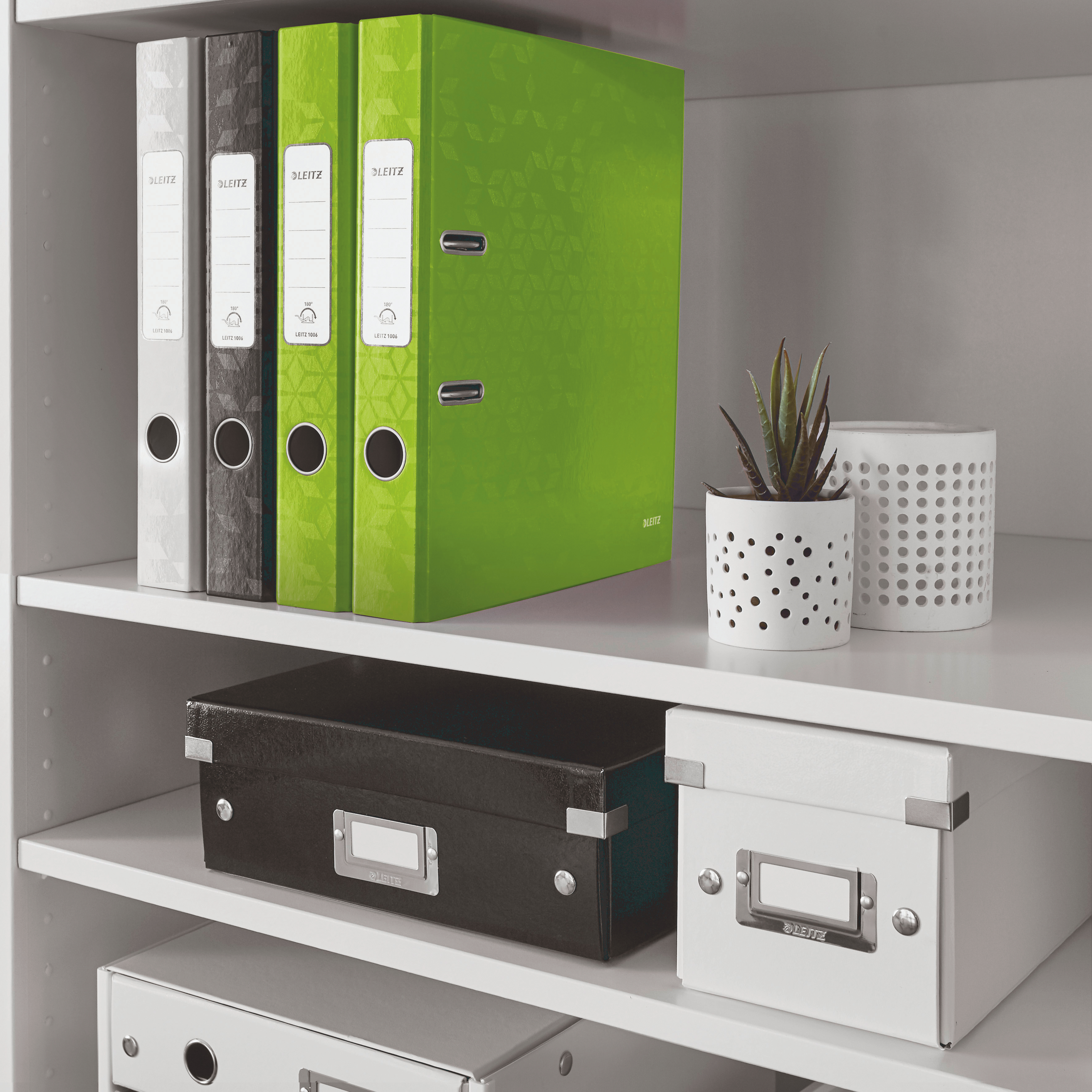 Biblioraft plastifiat 5.2 cm 180grade verde wow leitz [2]