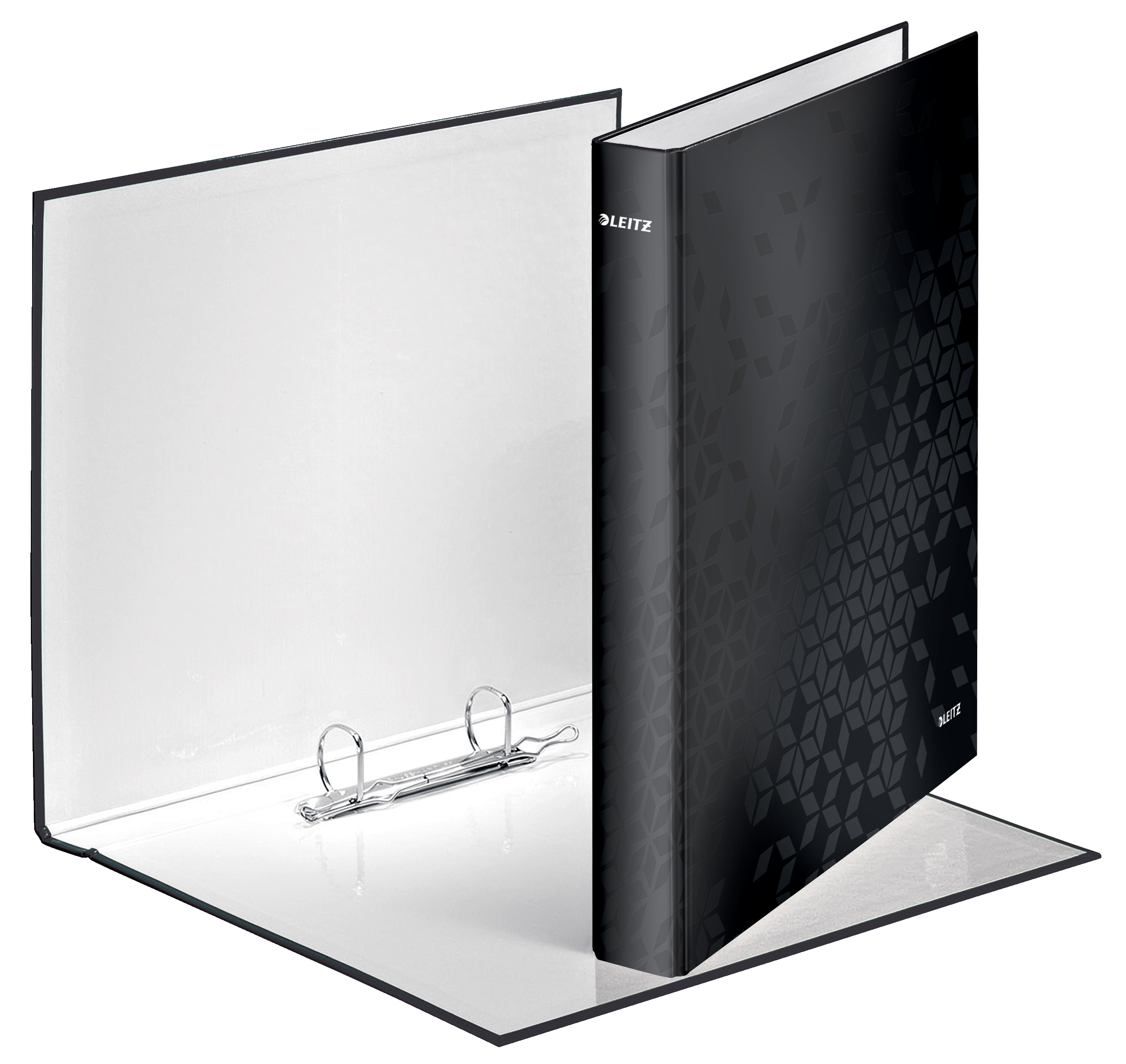 Caiet mecanic a4 2 inele 25mm/40mm negru wow leitz [1]