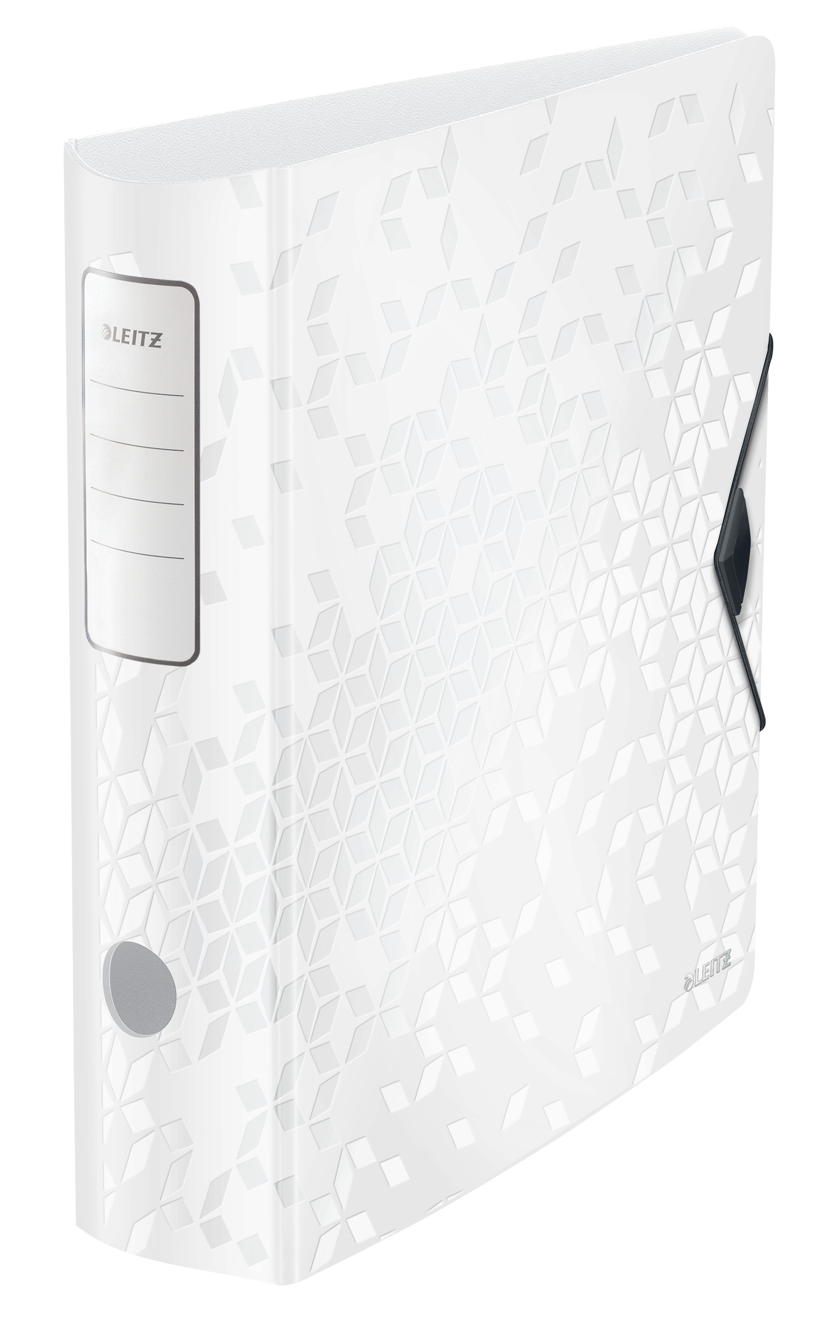 Bibliorafturi - Biblioraft plastifiat 8.2 cm 180grade alb active wow leitz