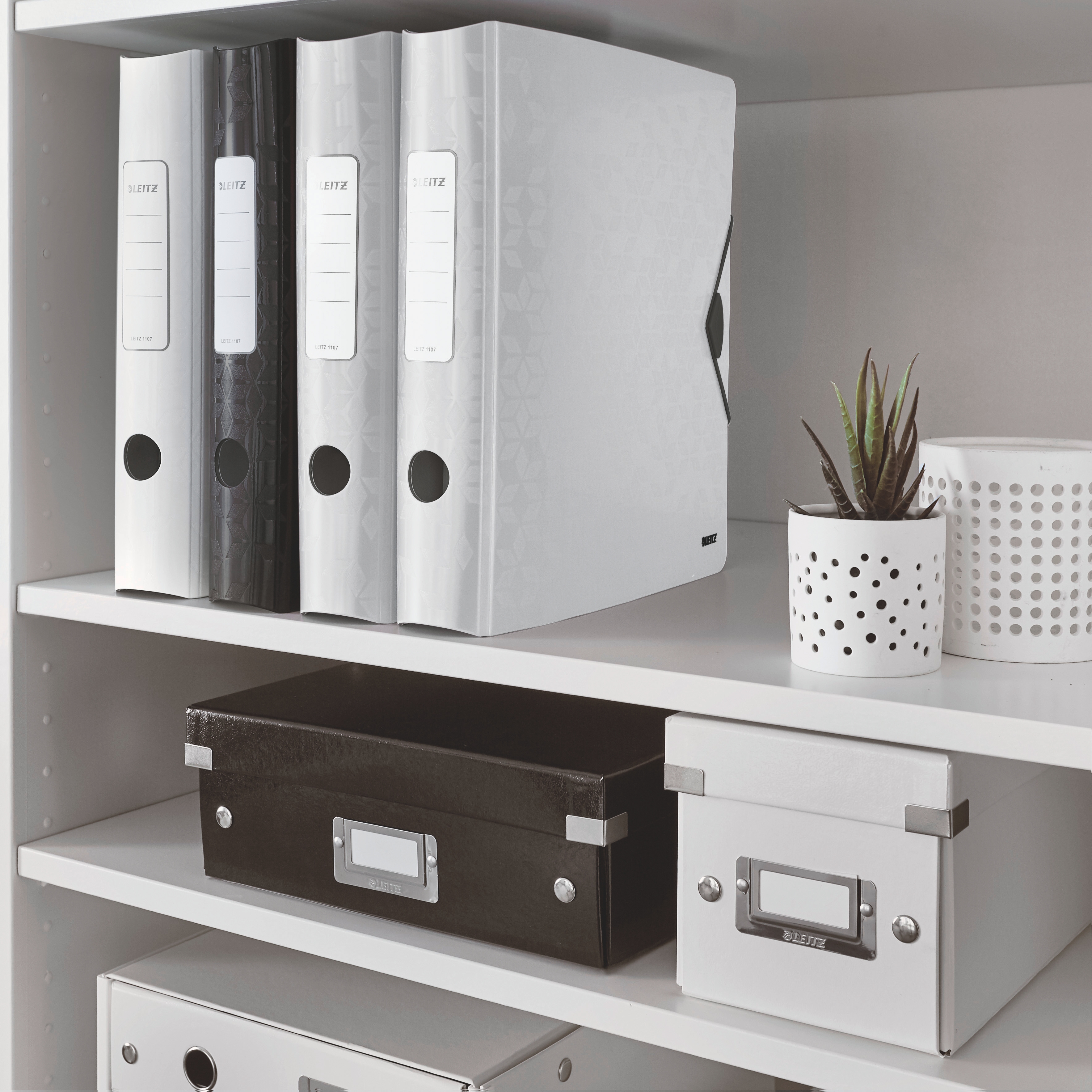 Biblioraft plastifiat 6.5cm 180grade alb active wow leitz [2]
