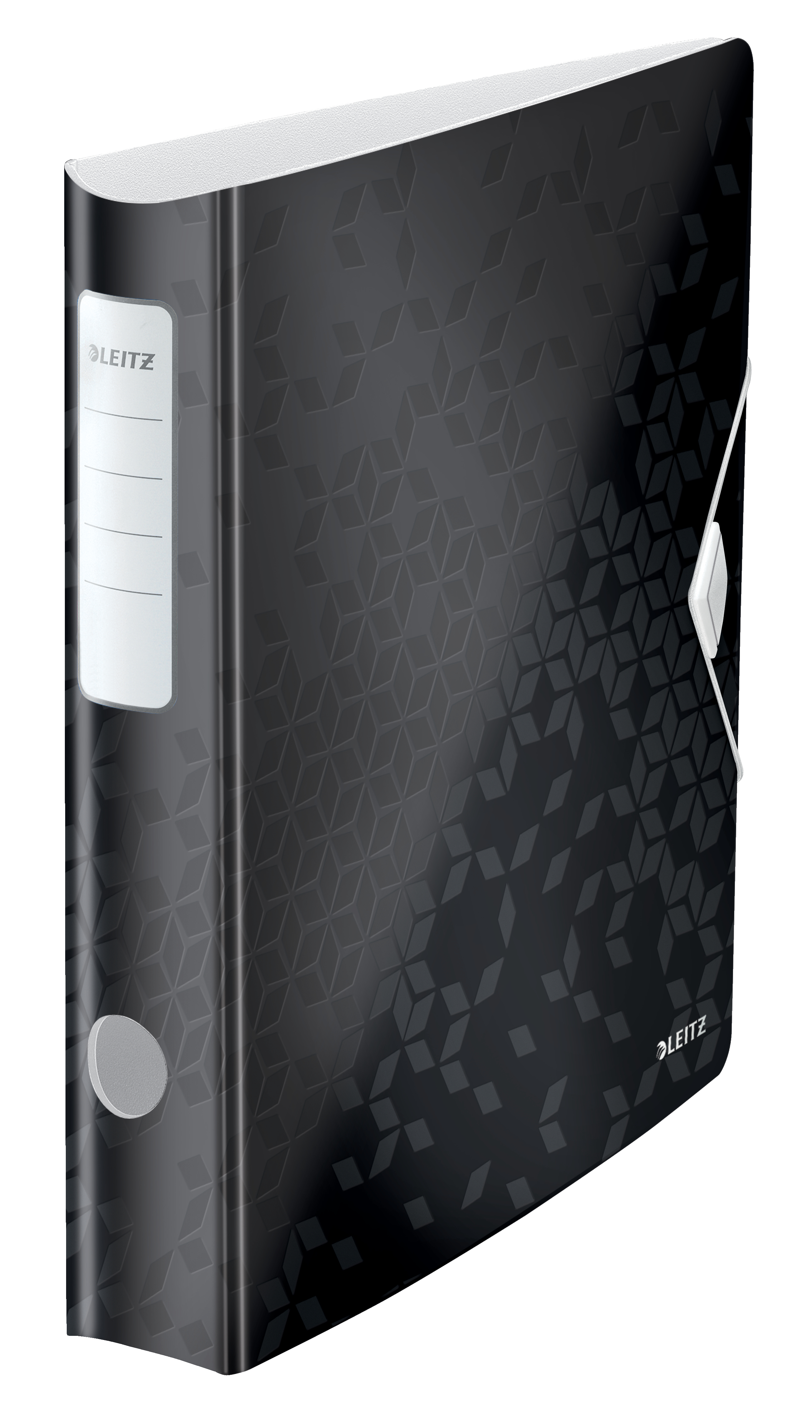 Bibliorafturi - Biblioraft plastifiat 5cm 180grade negru active wow leitz