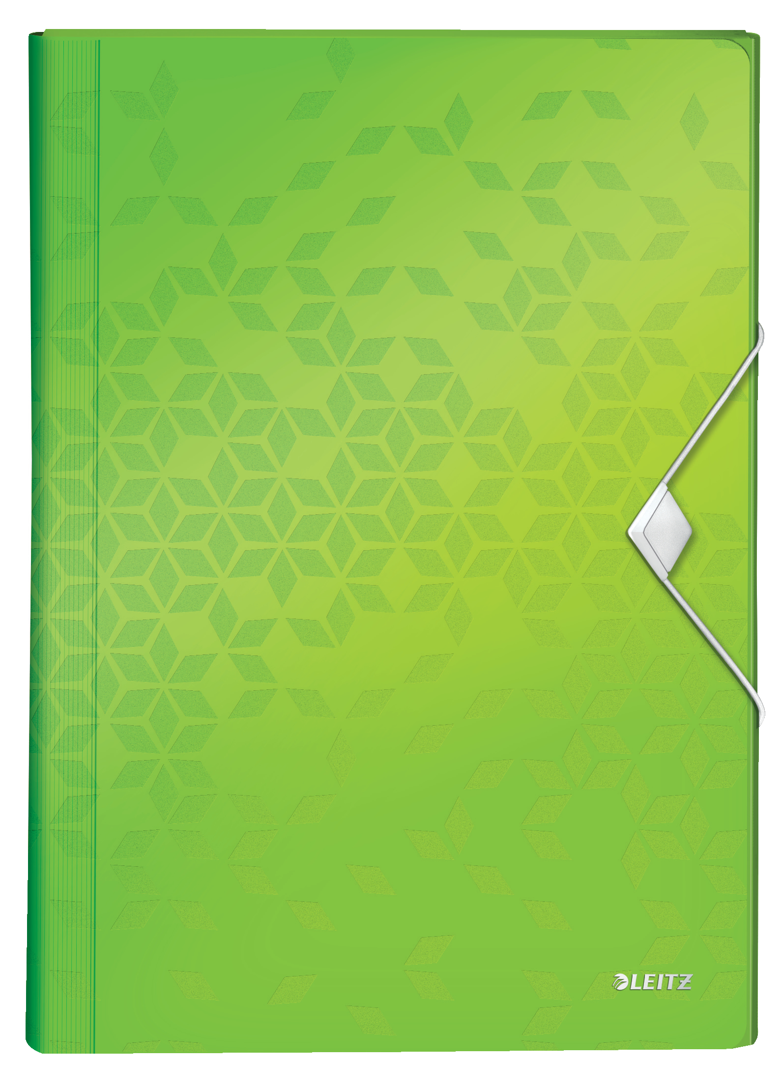 Mapa Plastic 6 Compartimente Verde Tip Proiect Wow Leitz