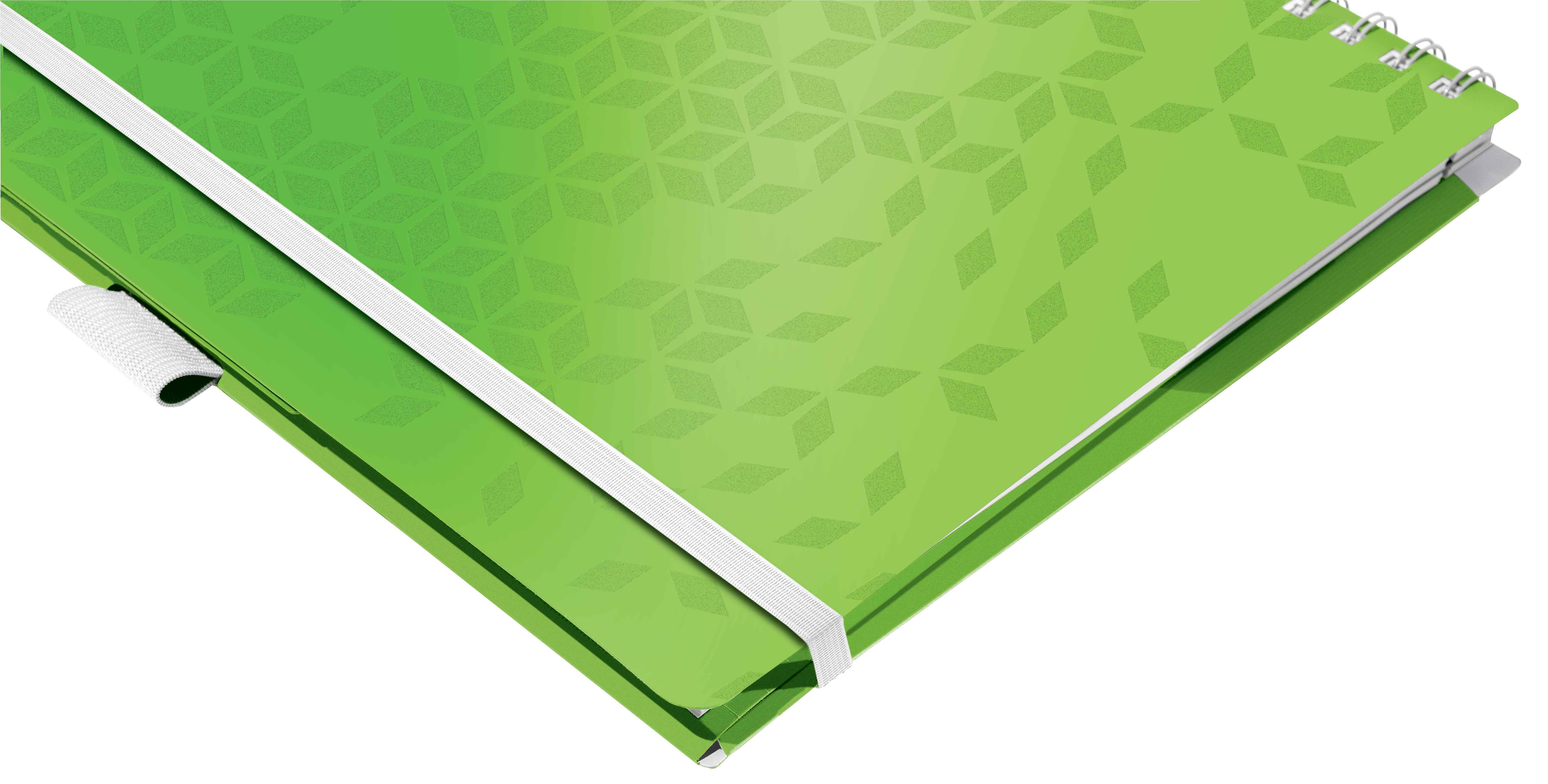 Caiet birou spira a4 dictando verde coperta pp be mobile wow leitz [2]