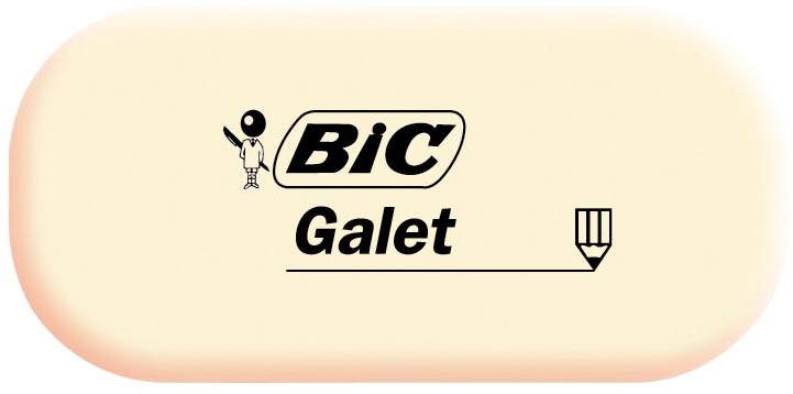 Radiera Galet 12/Cutie Bic