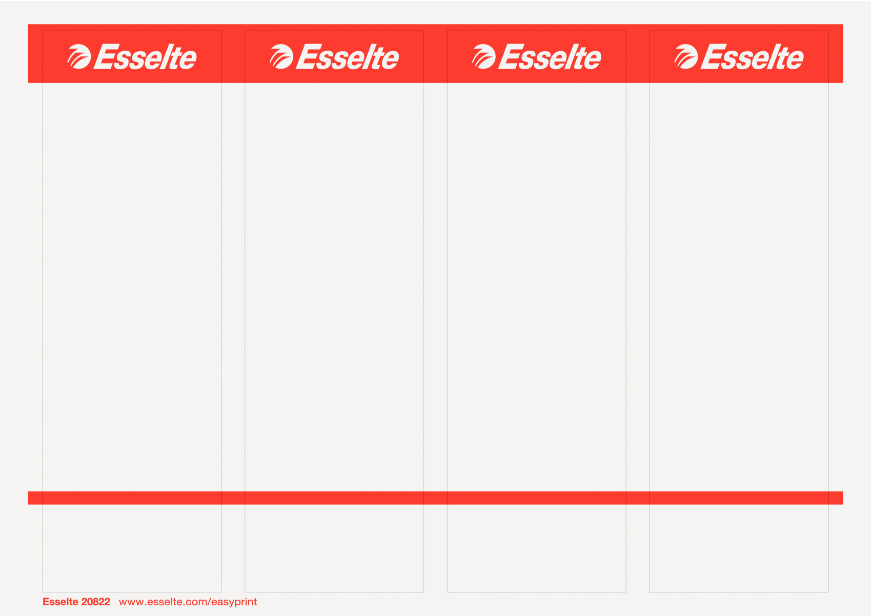 Etichete Printabile Autoadezive 7.5CM (40 Etichete) Esselte