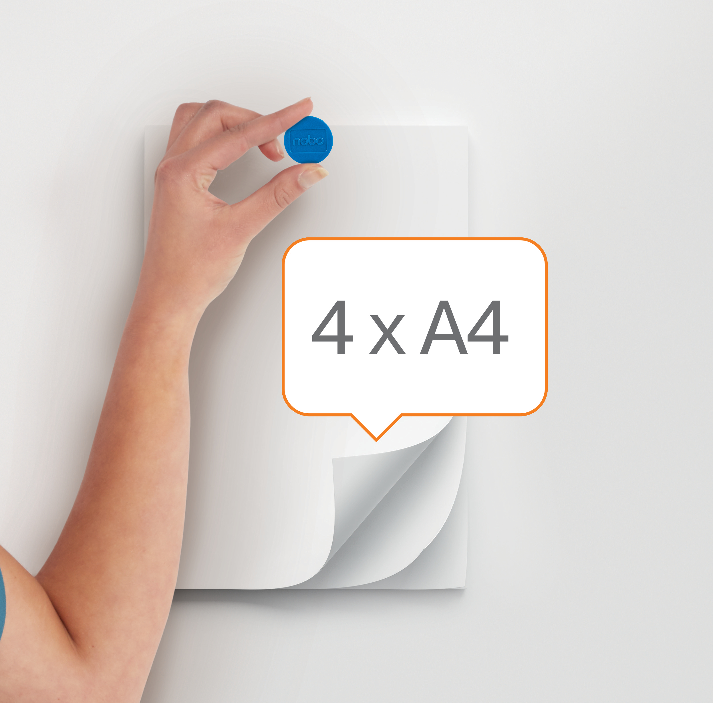 Magneti whiteboard 24mm 10/set nobo [3]