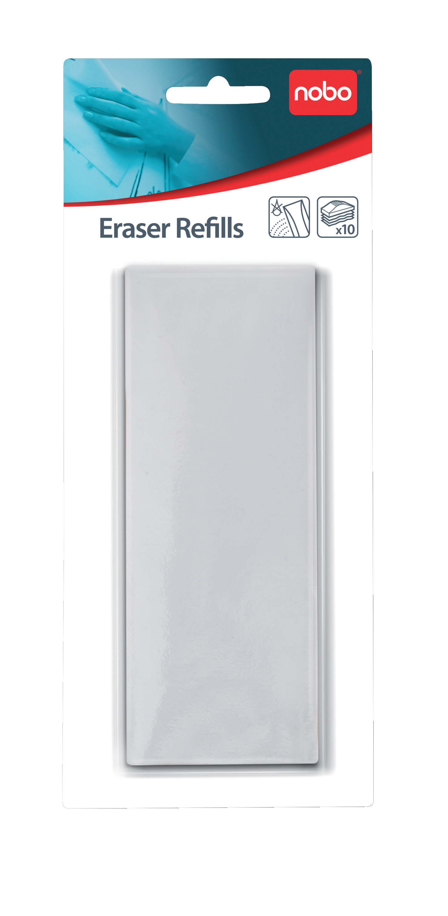 Produse pentru prezentare și afișare - Rezerva pentru burete (1901433) whiteboard 10buc/set nobo