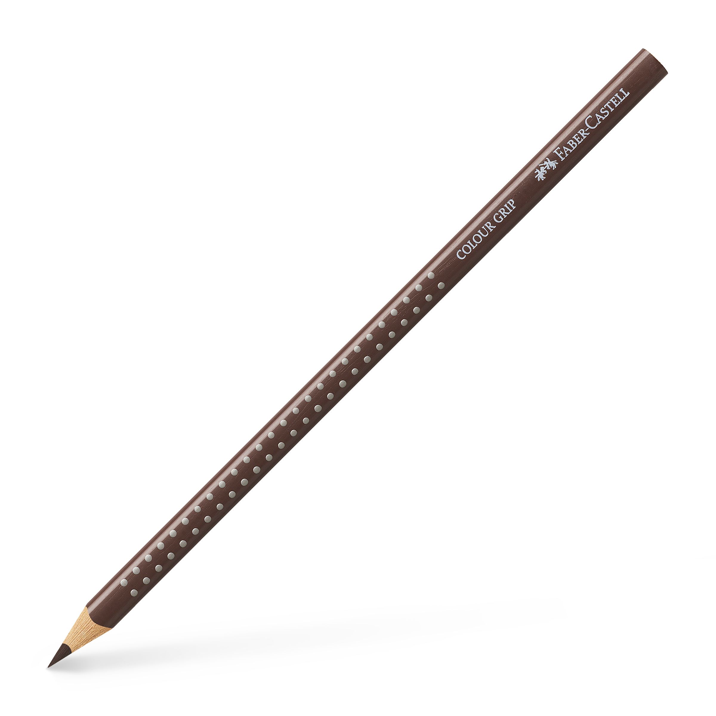 Creion Colorat Grip Maro Van Dyke Faber-castell