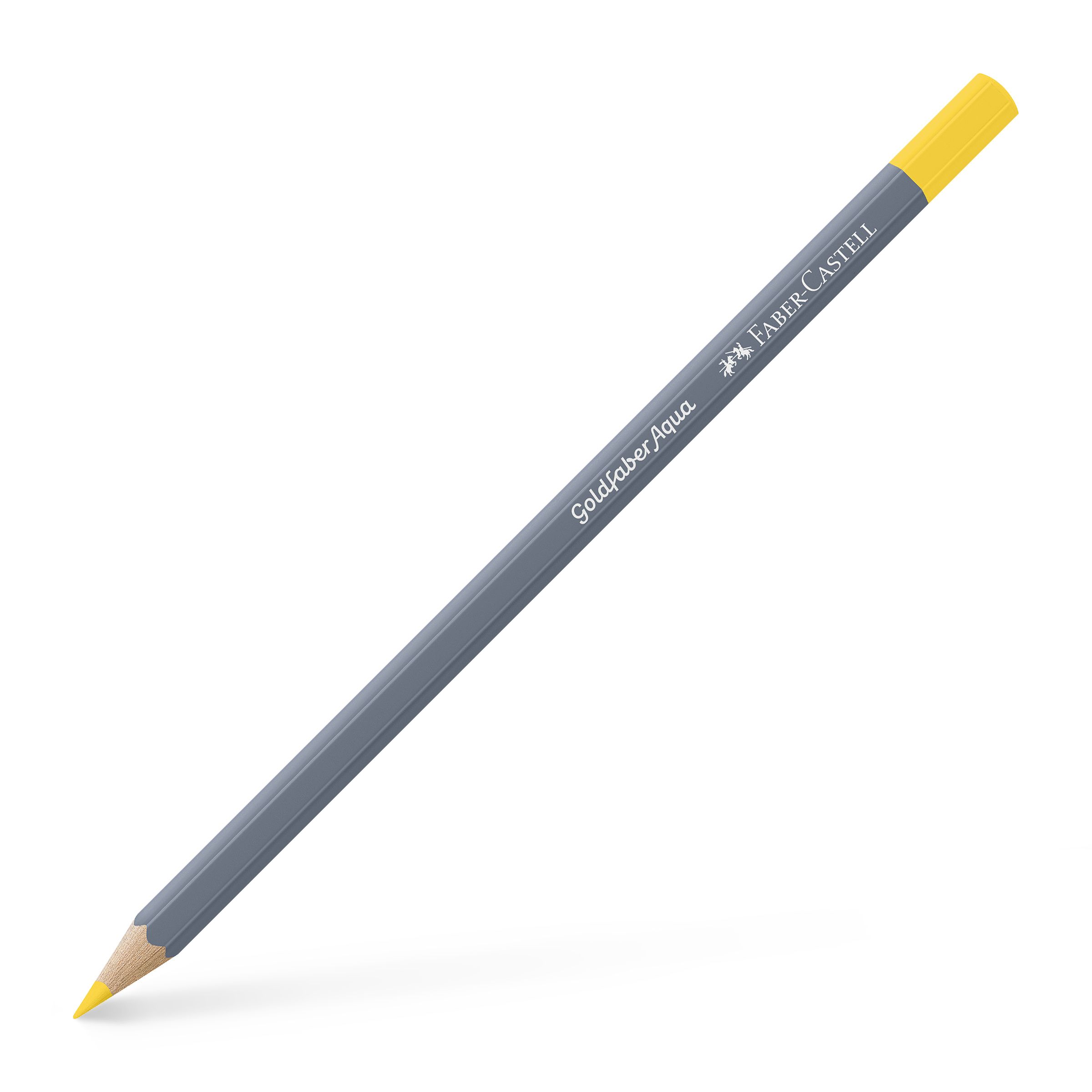 Faber-Castell Creion Colorat Aquarelle Galben Cadmium Deschis 105 Goldfaber Fa