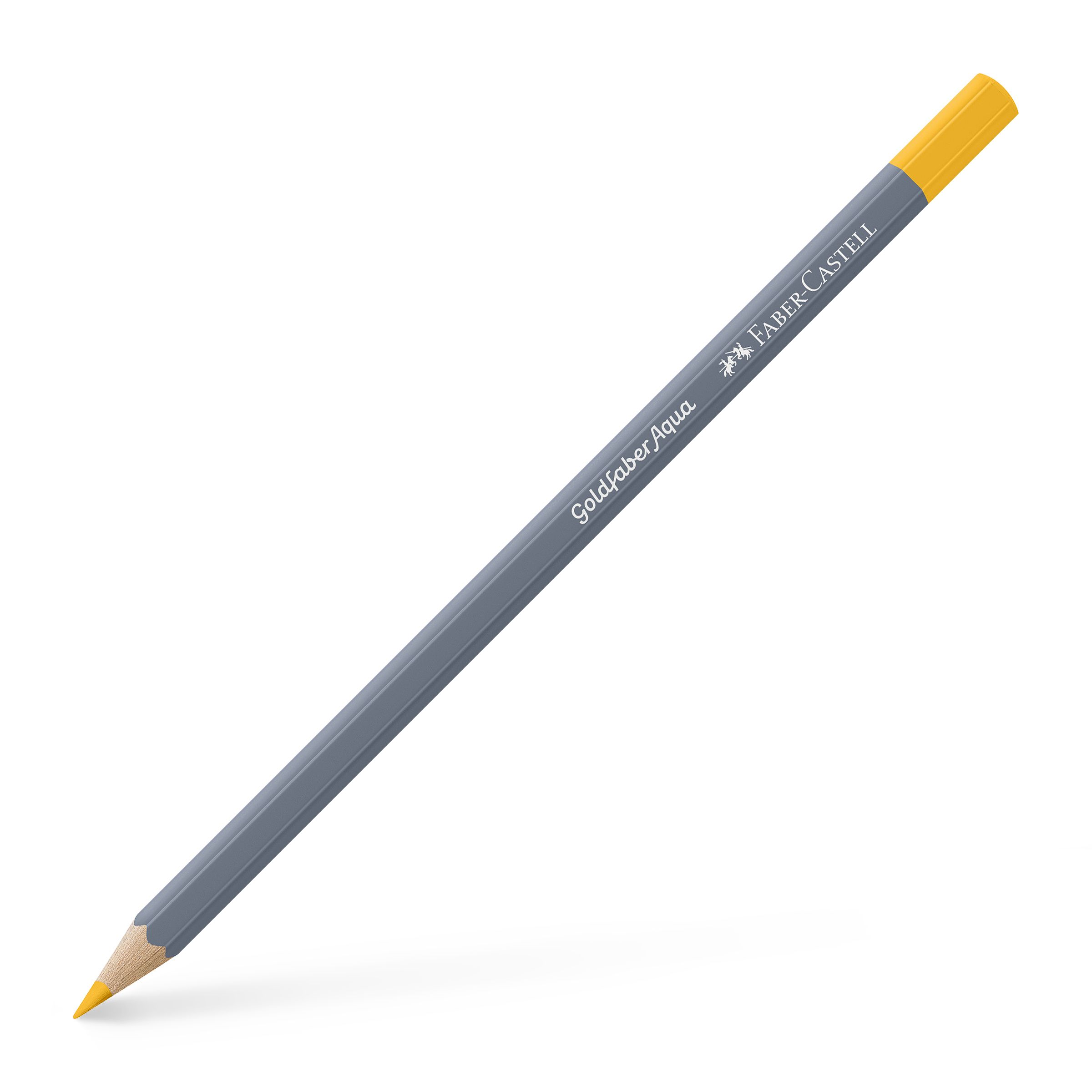 Faber-Castell Creion Colorat Aquarelle Galben Cadmium Inchis 108 Goldfaber Fab