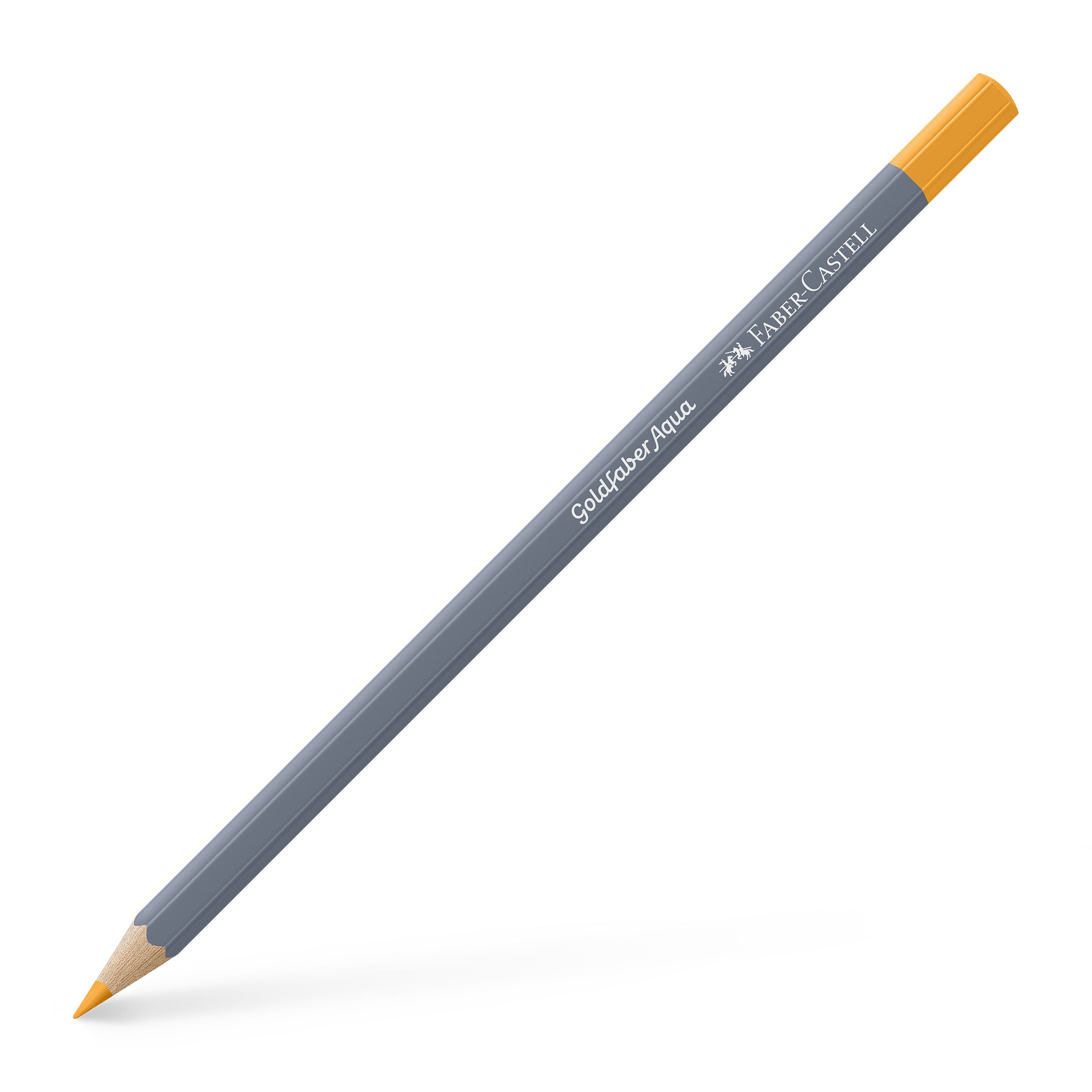 Faber-Castell Creion Colorat Aquarelle Galben Crom Inchis 109 Goldfaber Faber-