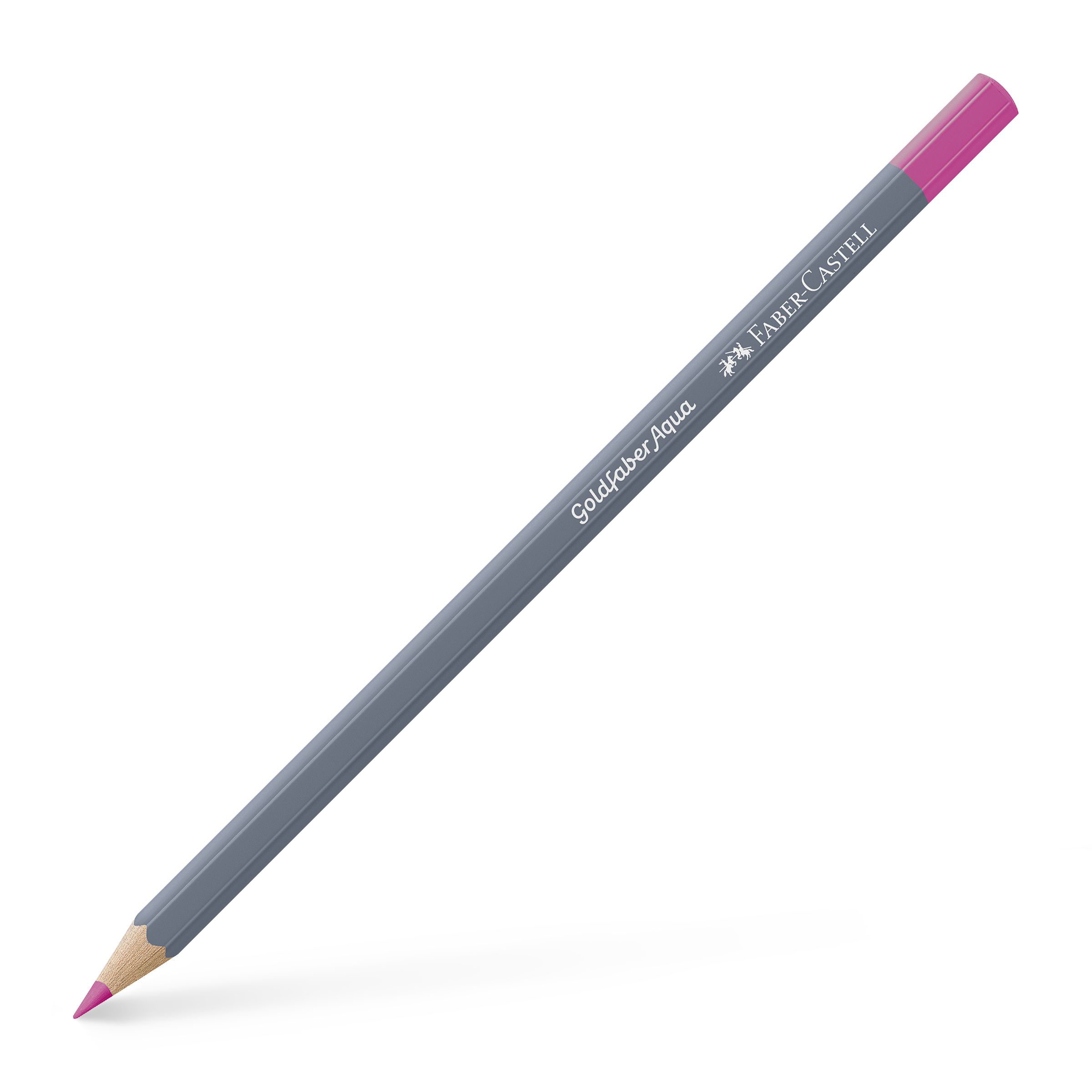 Creion Colorat Aquarelle Fucsia 123 Goldfaber Faber-castell