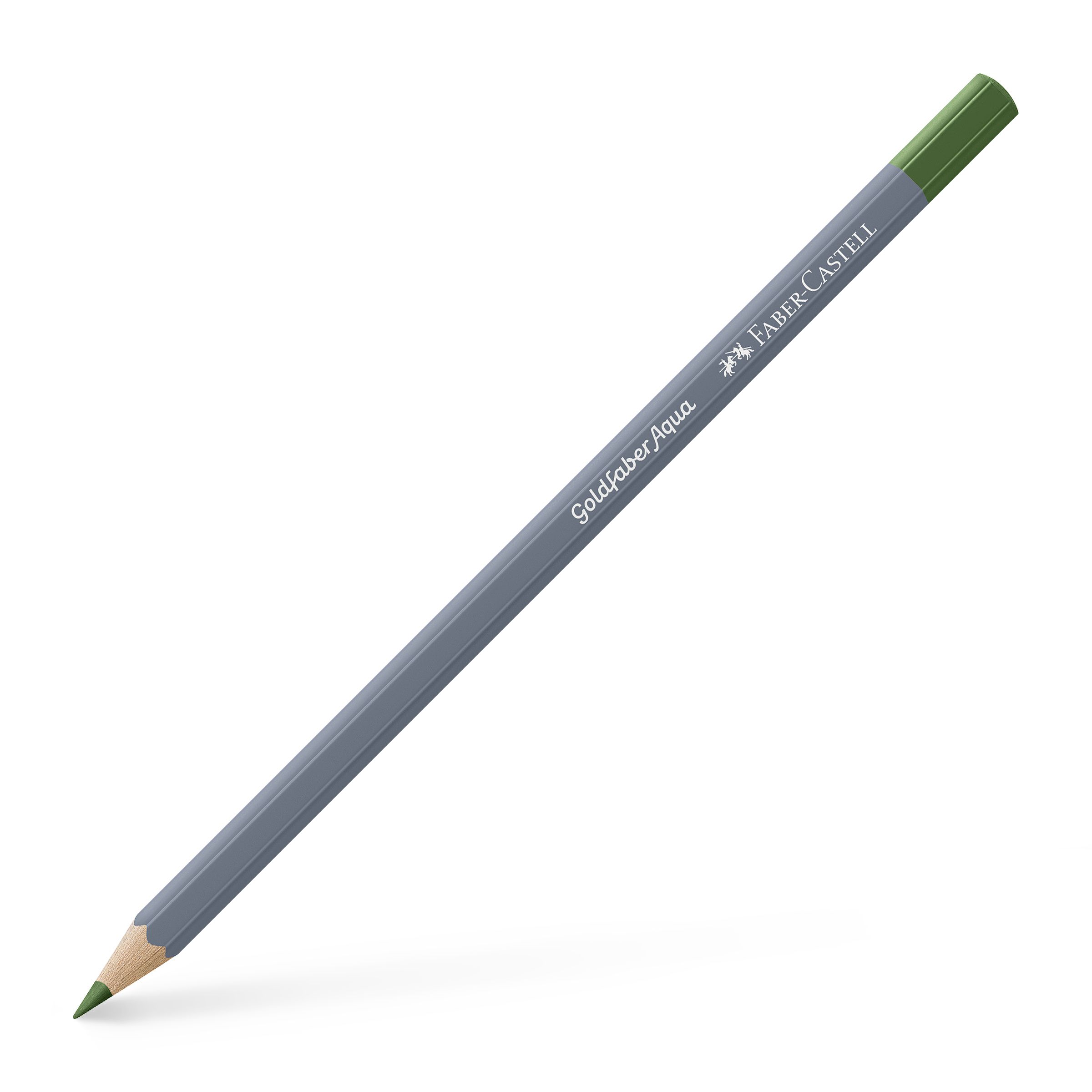 Creion Colorat Aquarelle Verde Oliv 167 Goldfaber Faber-castell