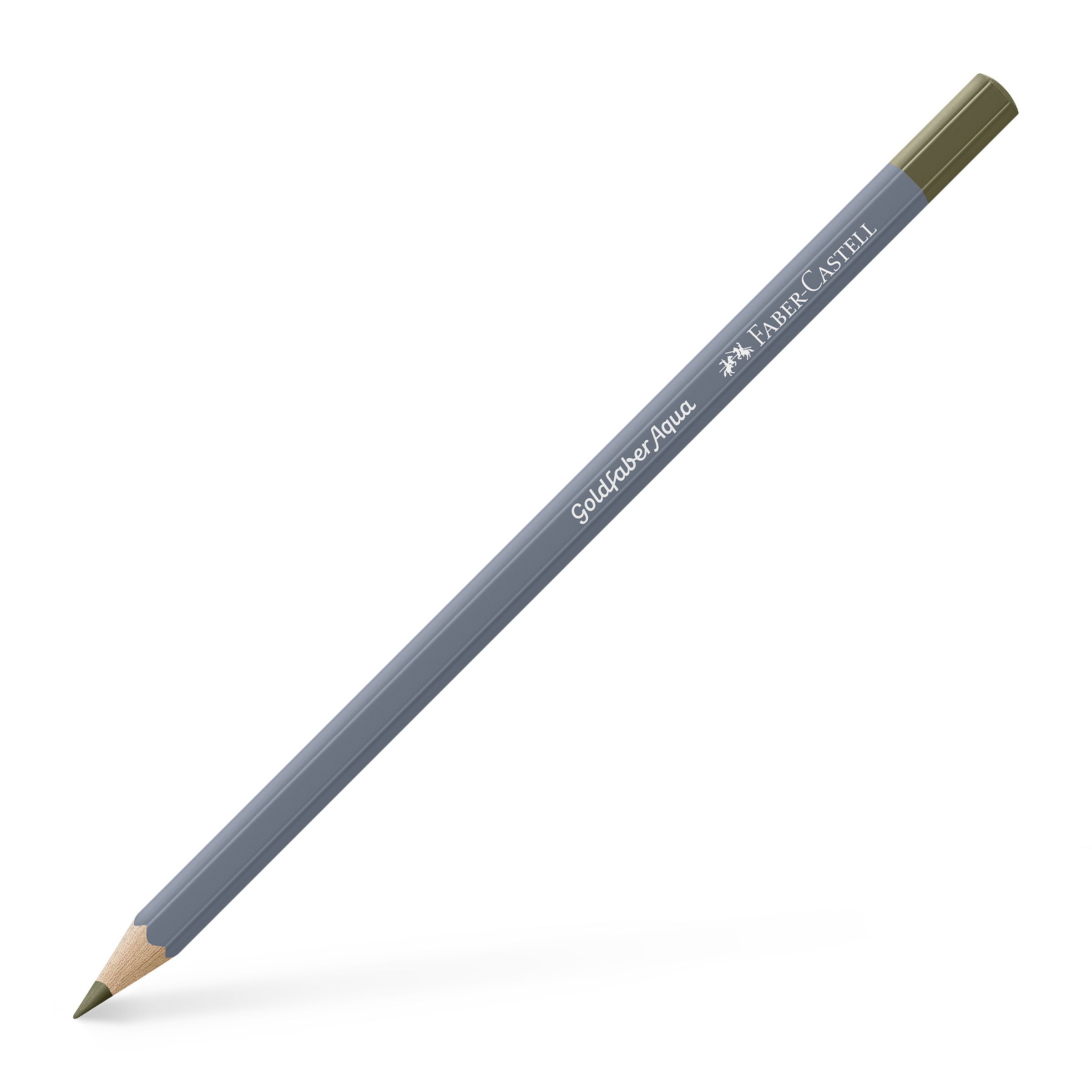 Faber-Castell Creion Colorat Aquarelle Verde Oliv Galbui 173 Goldfaber Faber-c