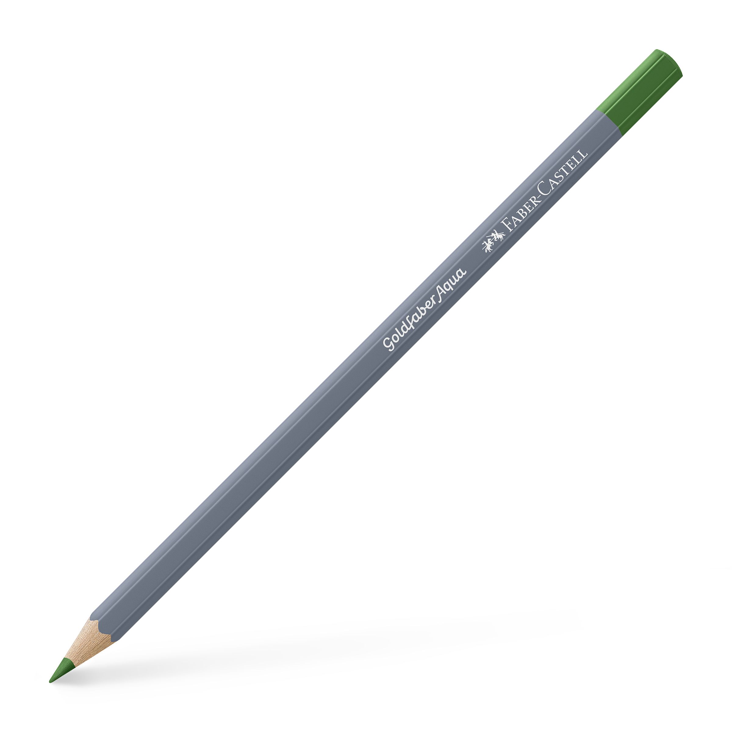 Faber-Castell Creion Colorat Aquarelle Verde Permanent 266 Goldfaber Faber-cas