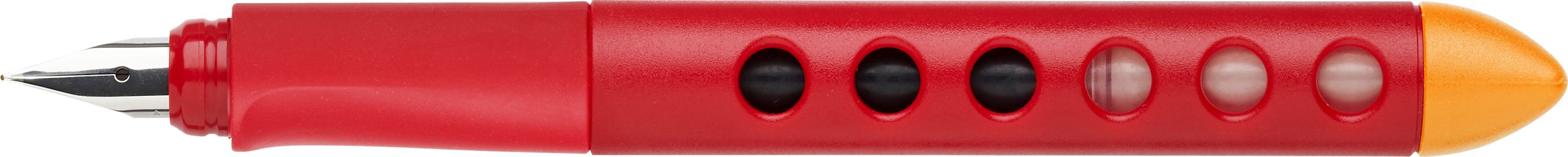 Stilou scolar scribolino rosu stangaci faber-castell [2]