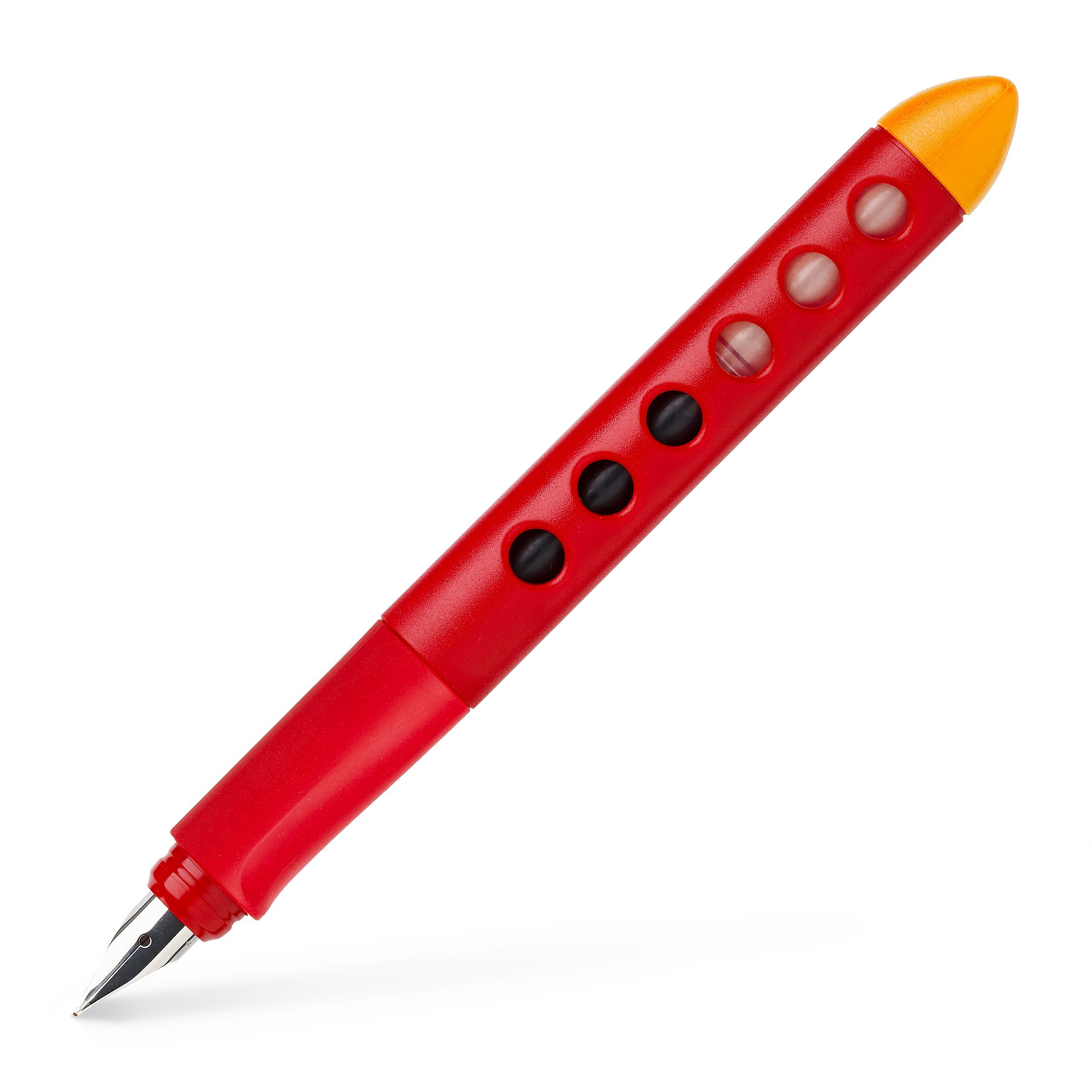 Rechizite Școlare - Stilou scolar scribolino rosu stangaci faber-castell