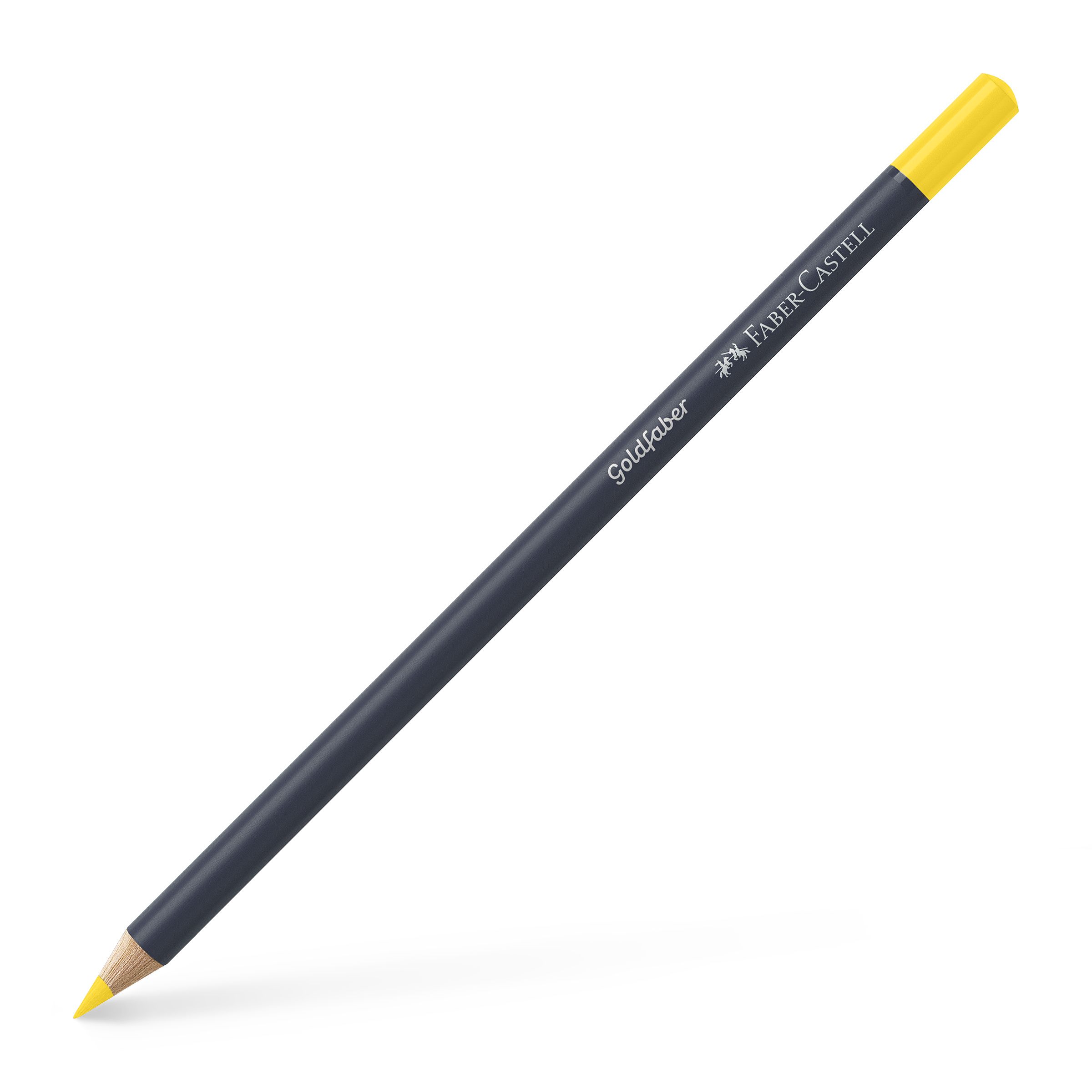 Creion Colorat Galben Cadmium 107 Goldfaber Faber-castell