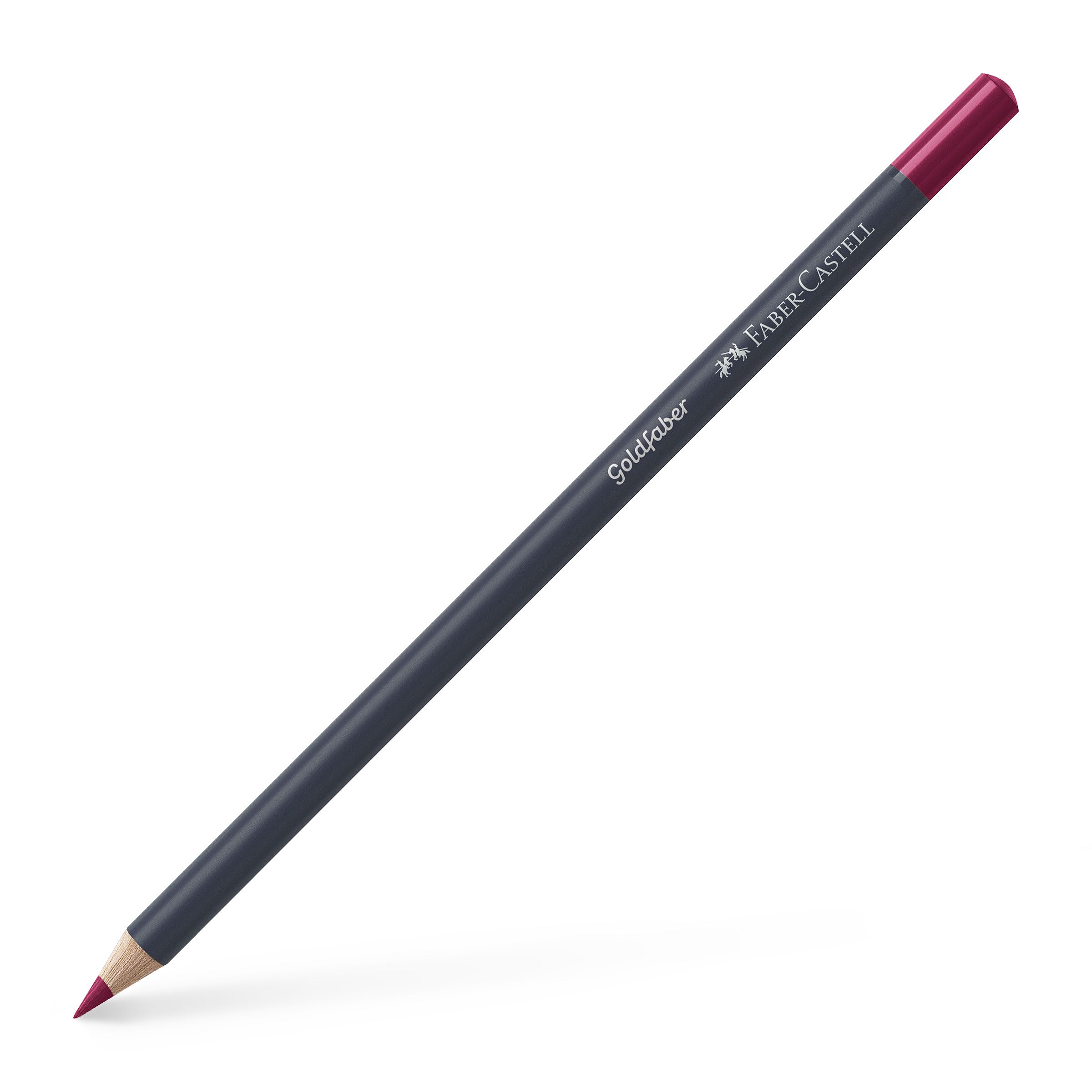 Creion Colorat Carmin Permanent 126 Goldfaber Faber-castell