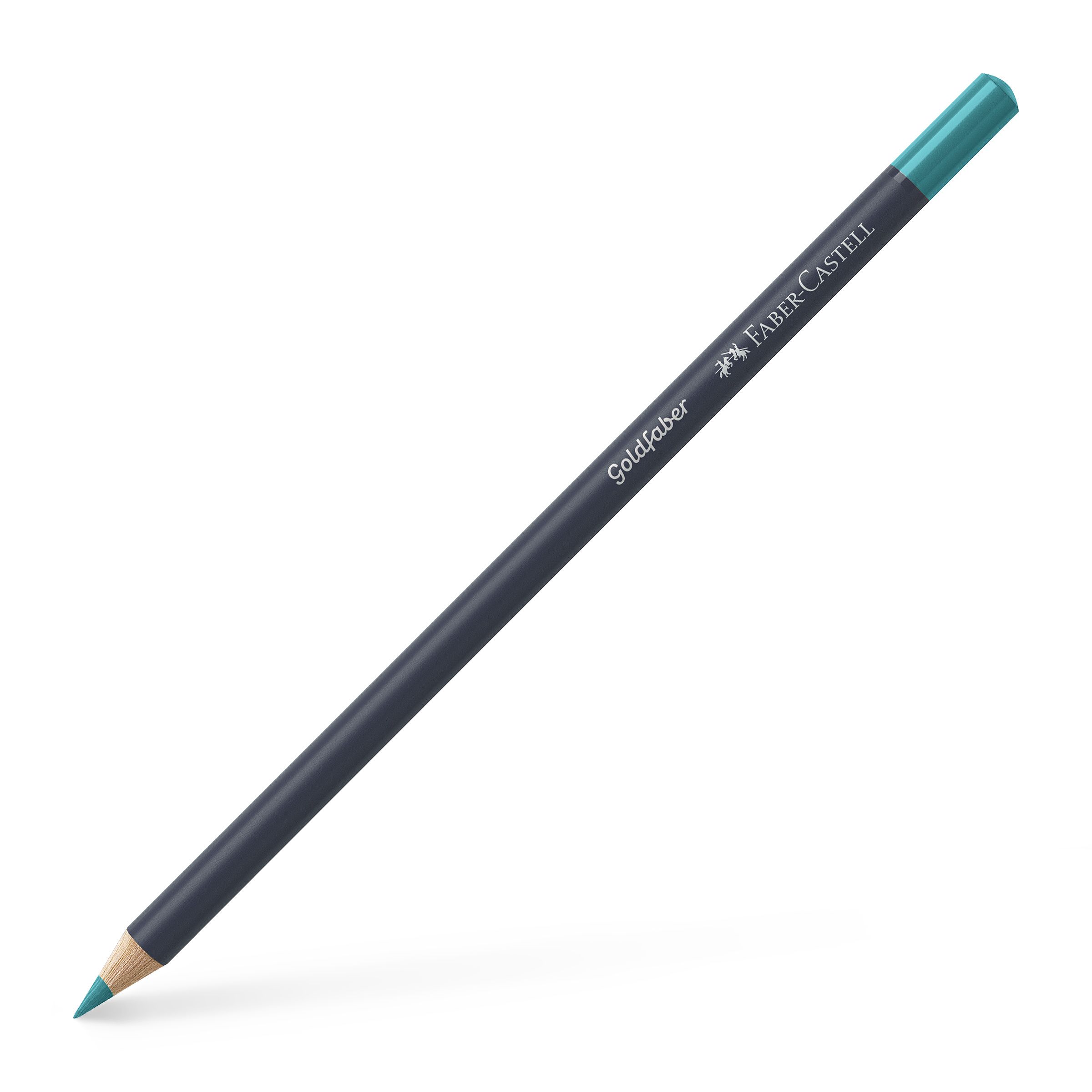 Creion Colorat Verde Cobalt 156 Goldfaber Faber-castell