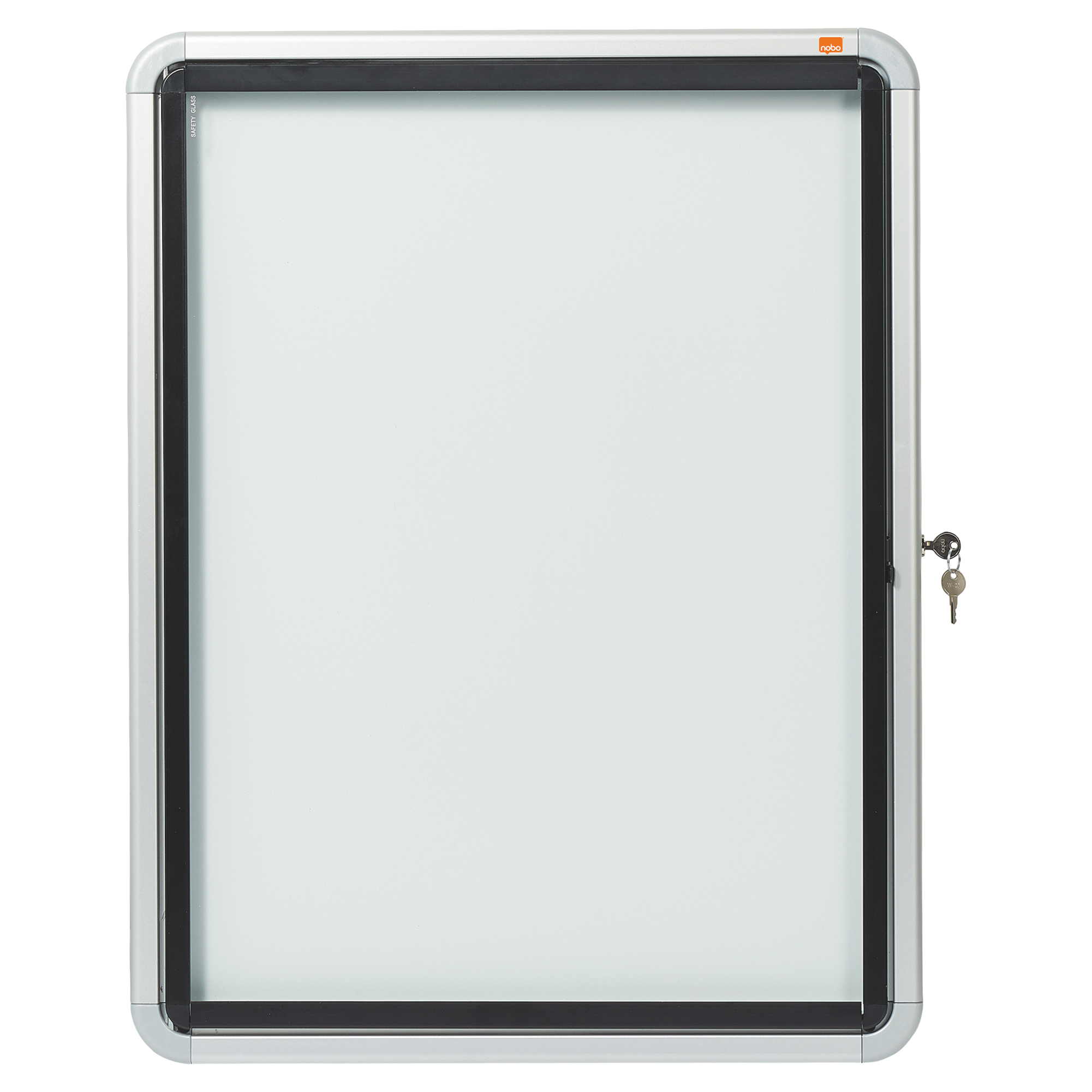 Avizier Magnetic 4*A4 Carcasa Pt Exterior Metalica Nobo
