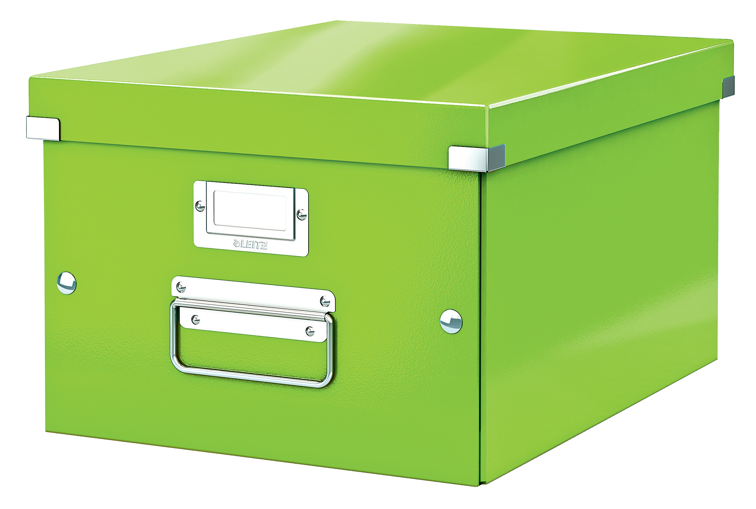 Arhivare - Cutie depozitare medie verde click&store leitz