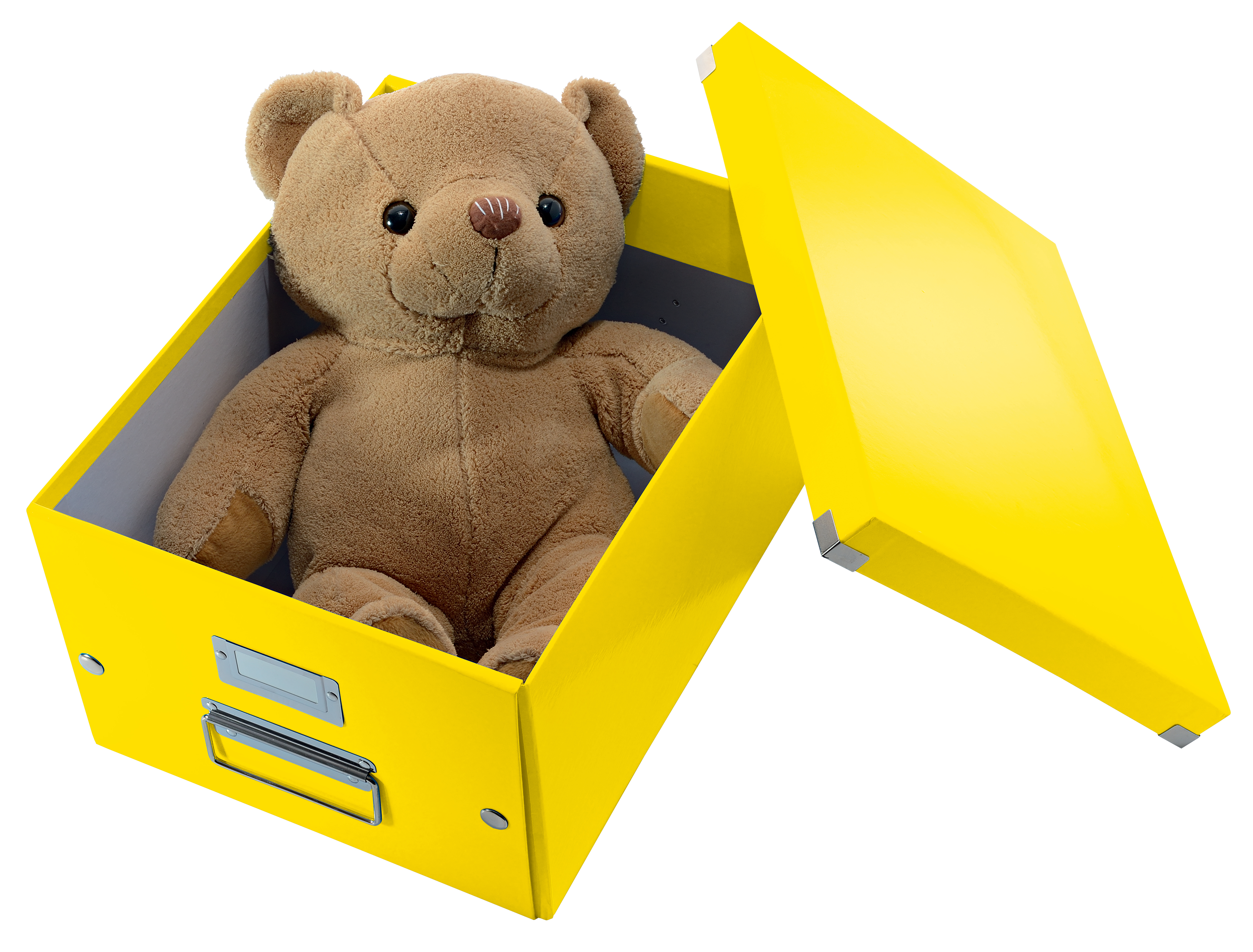 Cutie depozitare medie galbena click&store leitz [3]