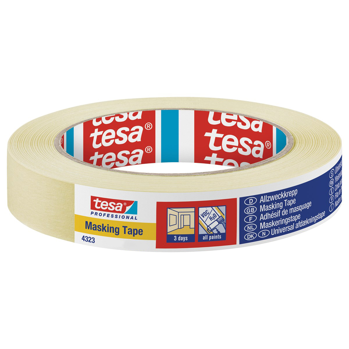 Ambalare și etichetareBenzi adezive și accesorii - Banda adeziva mascare hartie 50m*15mm tesa