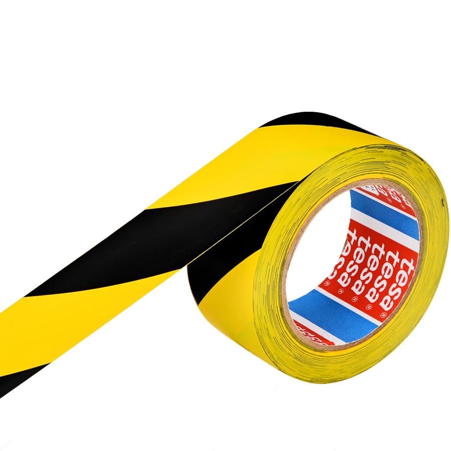 Banda adeziva marcare galben/negru 33m 50mm tesa [1]