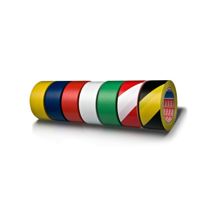 Banda adeziva marcare rosie 33m 50mm tesa [2]