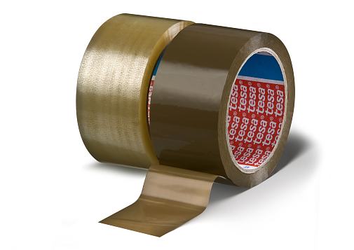 Banda adeziva transparenta 66m 48mm adeziv cauciuc sintetic tesa [1]