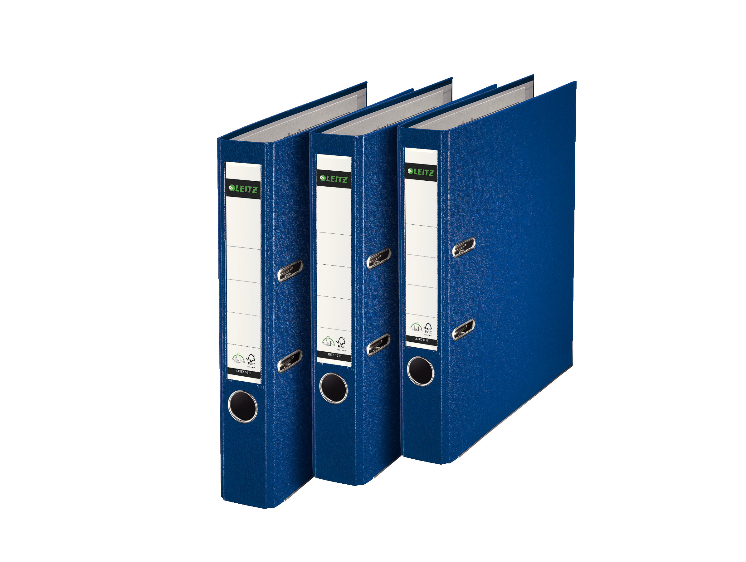 Biblioraft plastifiat 5cm 180g albastru leitz [2]