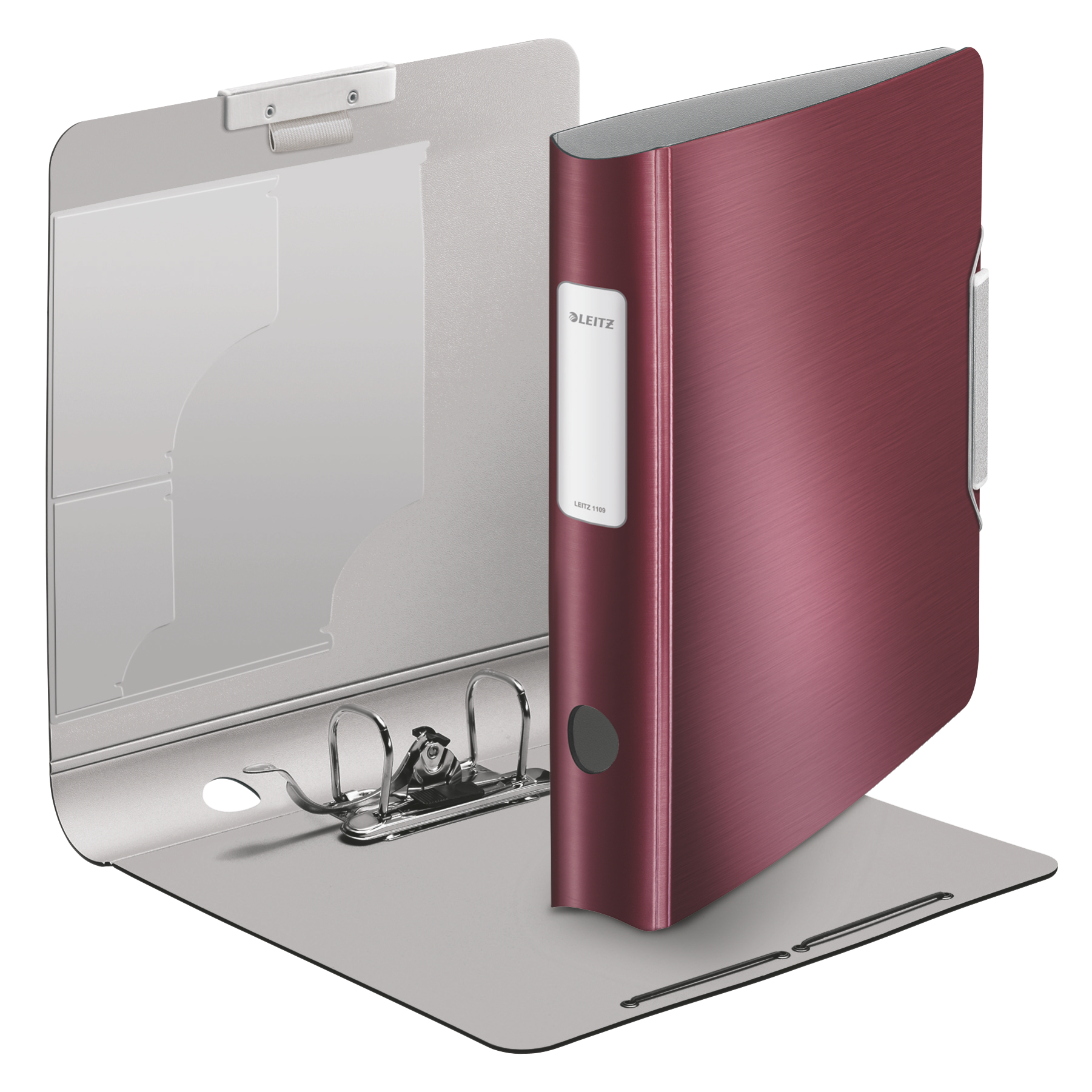 Biblioraft plastifiat 5cm 180g grena active style leitz [1]