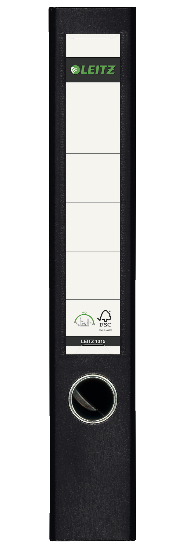 Biblioraft plastifiat 5cm 180g negru leitz [1]