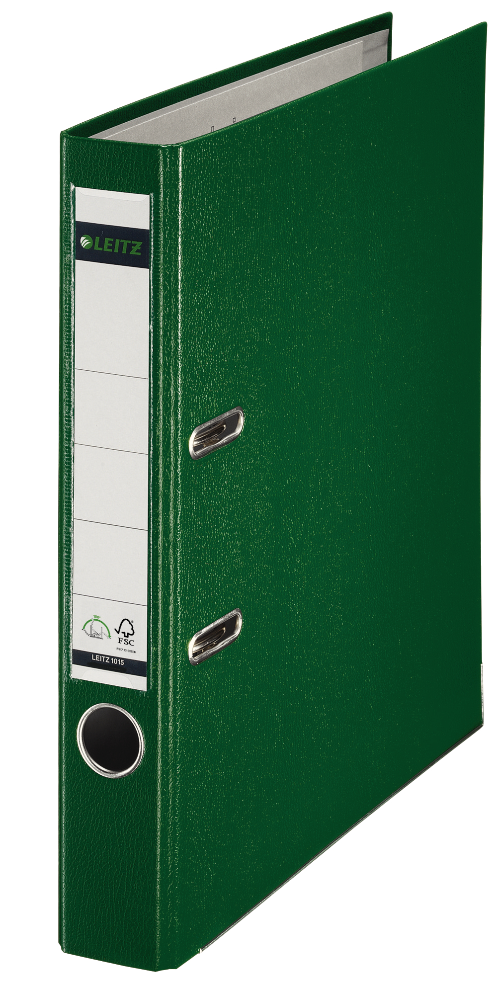 Bibliorafturi - Biblioraft plastifiat 5cm 180grade verde leitz