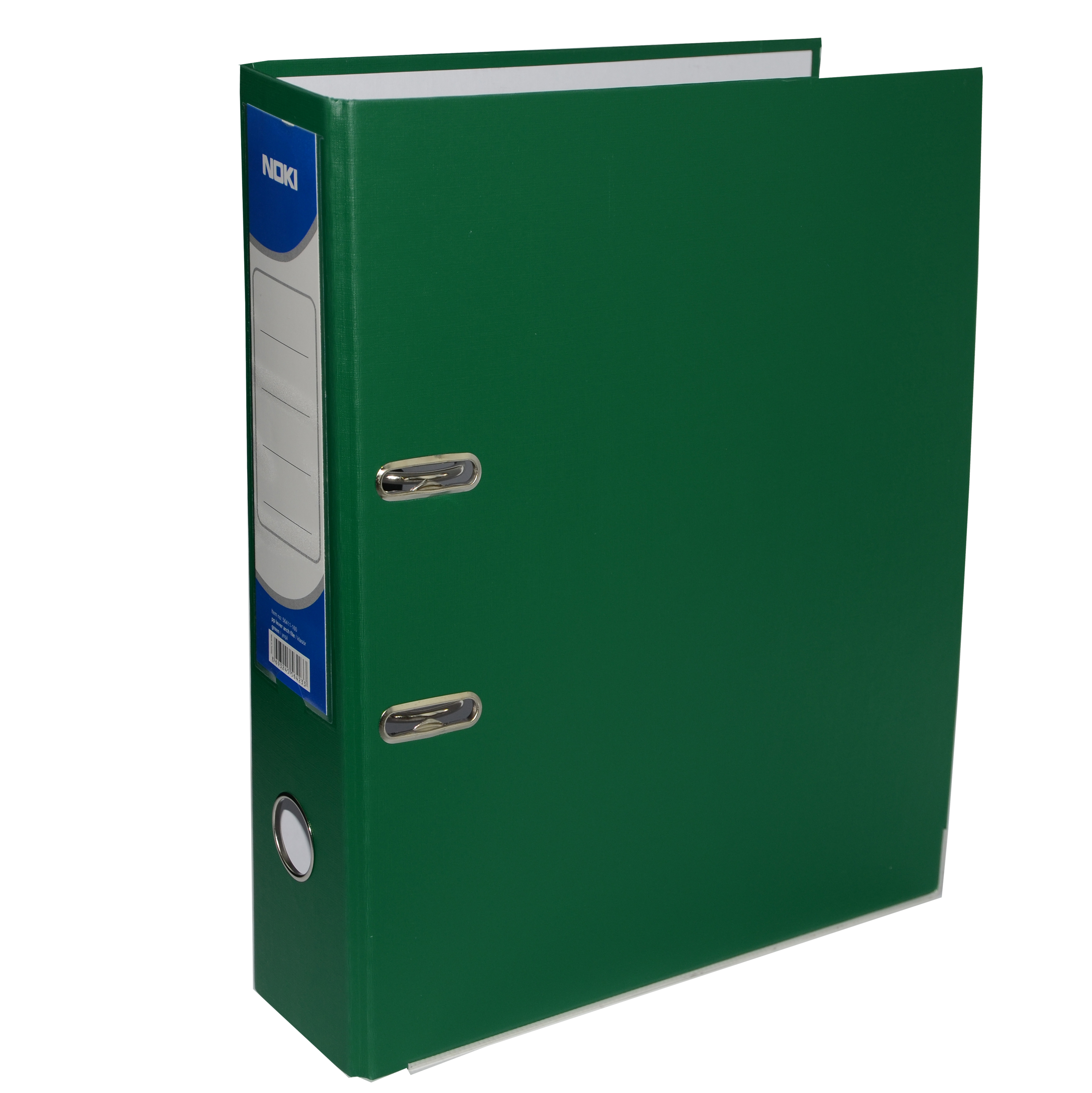 Bibliorafturi - Biblioraft plastifiat 7.5cm verde noki