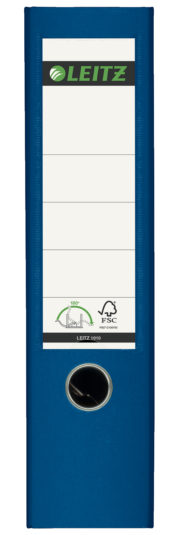 Biblioraft plastifiat 8cm 180grade albastru leitz [1]