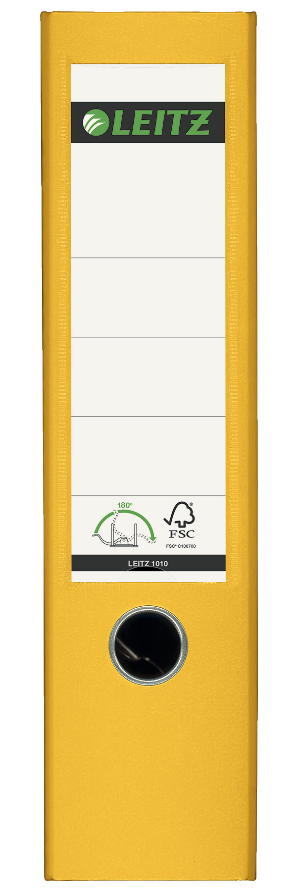Biblioraft plastifiat 8cm 180grade galben leitz [1]