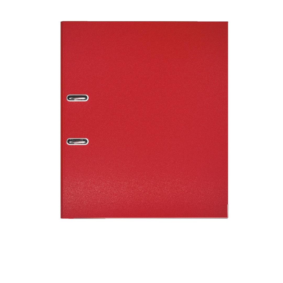 Biblioraft plastifiat 8cm 180grade rosu leitz [2]
