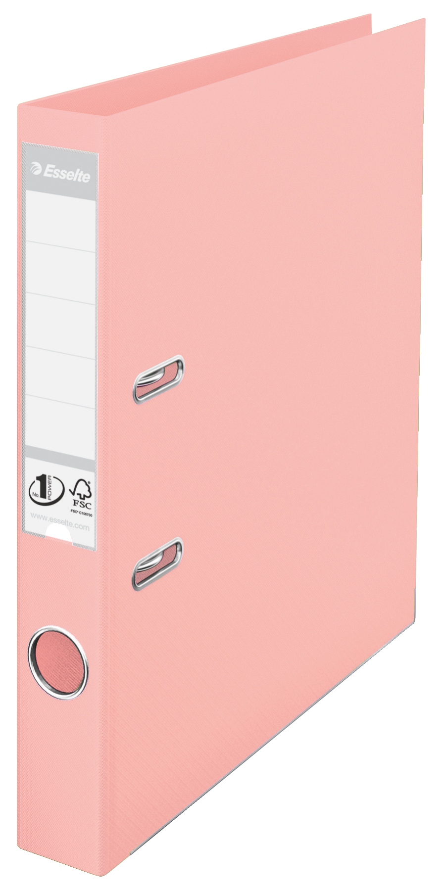 Bibliorafturi - Biblioraft plastifiat int-ext 5cm piersica nr1 power esselte