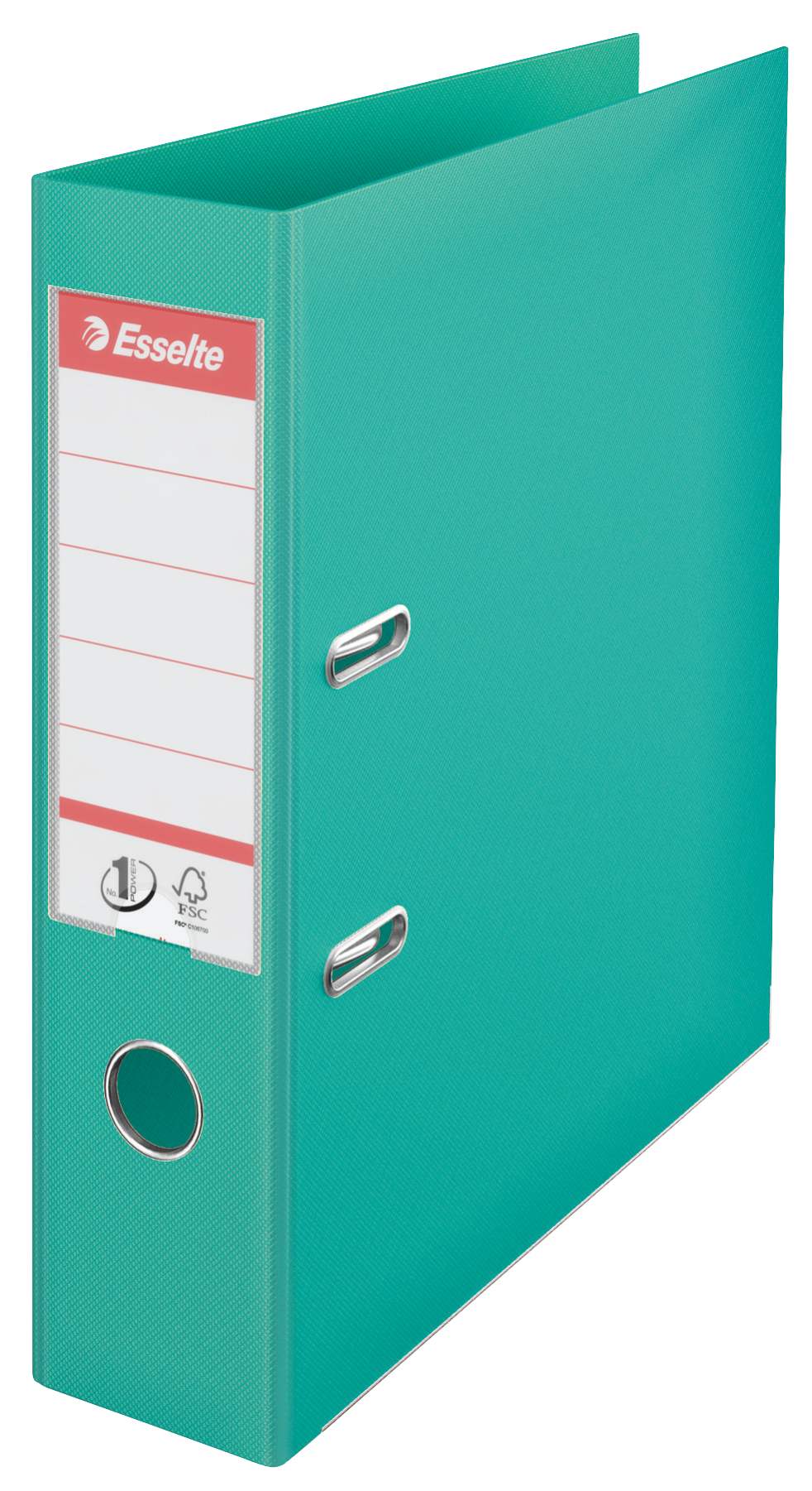 Bibliorafturi - Biblioraft plastifiat int-ext 7.5cm menta nr1 power esselte