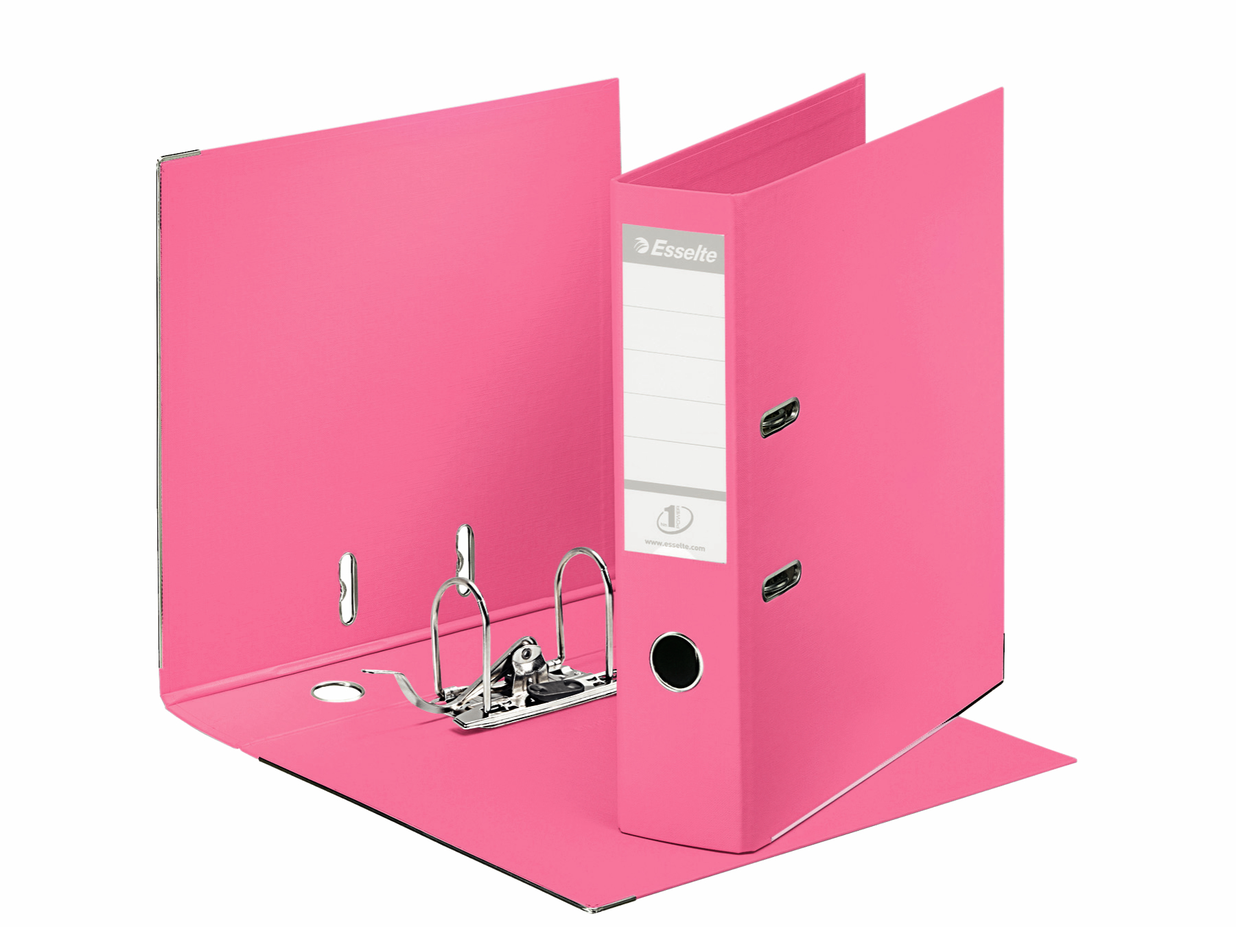 Biblioraft plastifiat int-ext 7.5cm roz nr1 power esselte [1]