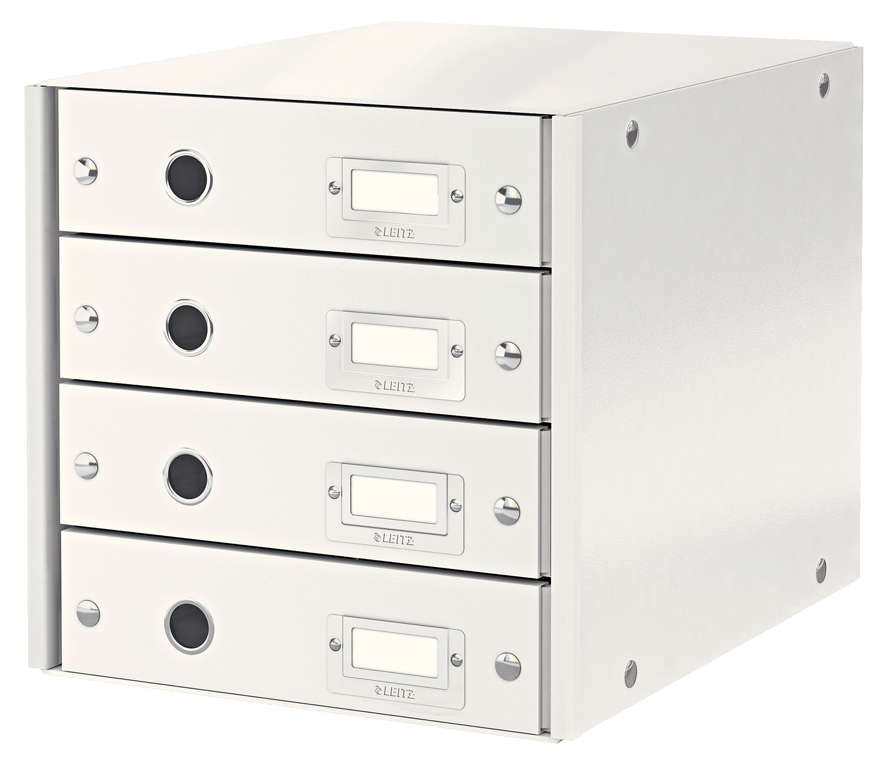 Arhivare - Cabinet 4 sertare alb click&store leitz