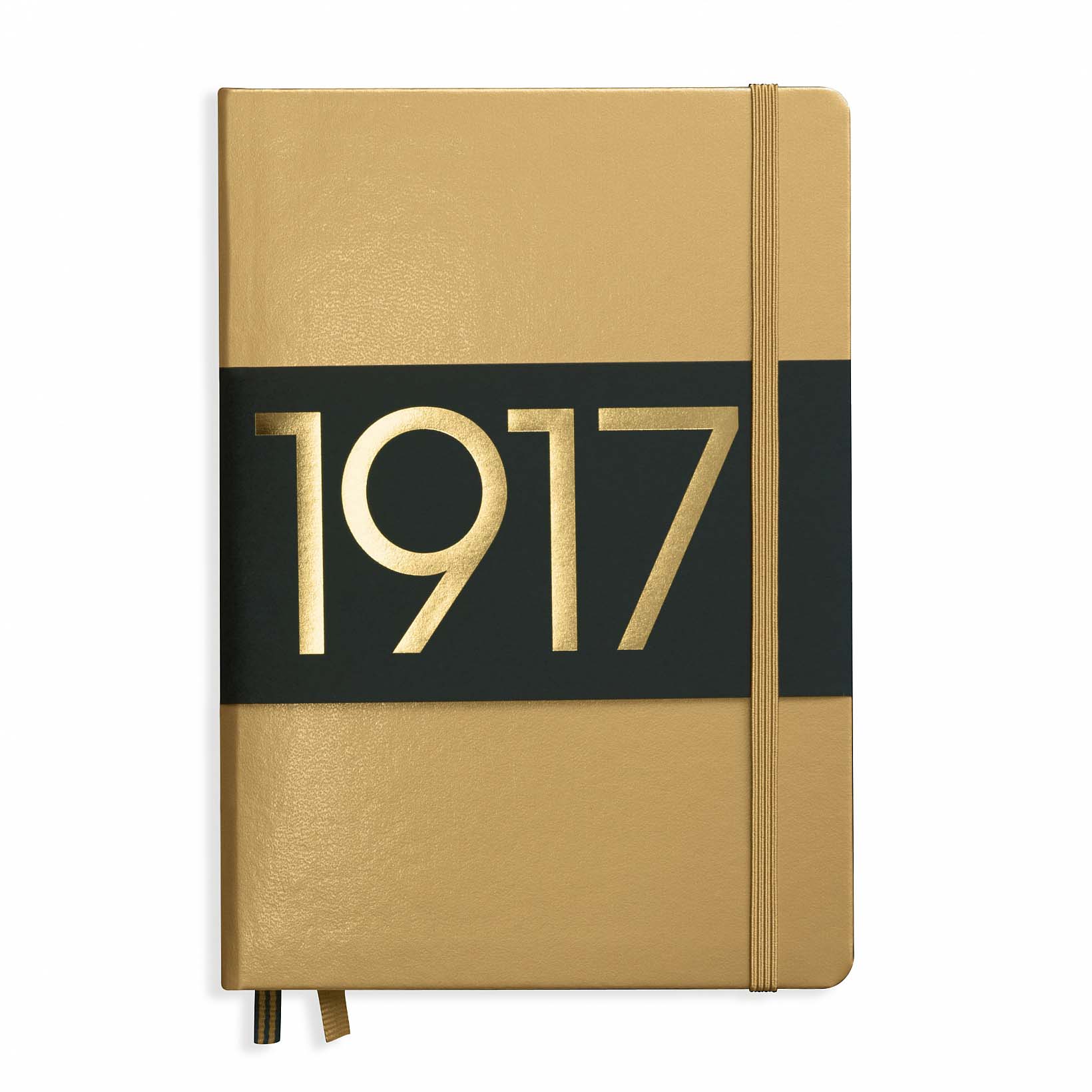 Caiet a5 velin coperta rigida auriu leuchtturm