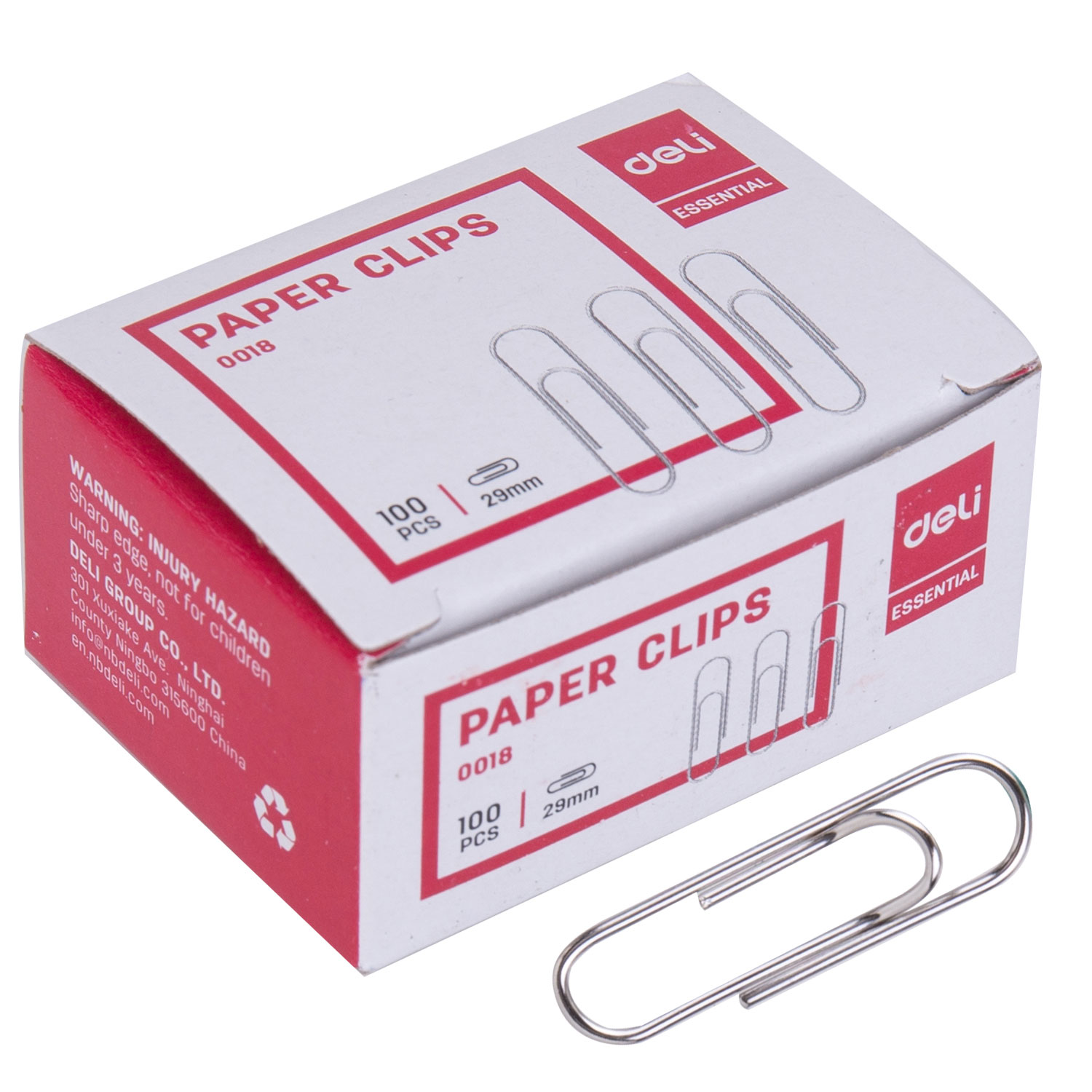 Agrafe Metal 29 Mm 100 Buc/Cut Deli