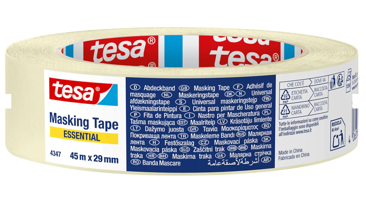 Ambalare și etichetareBenzi adezive și accesorii - Banda adeziva mascare hartie 45m*29mm tesa
