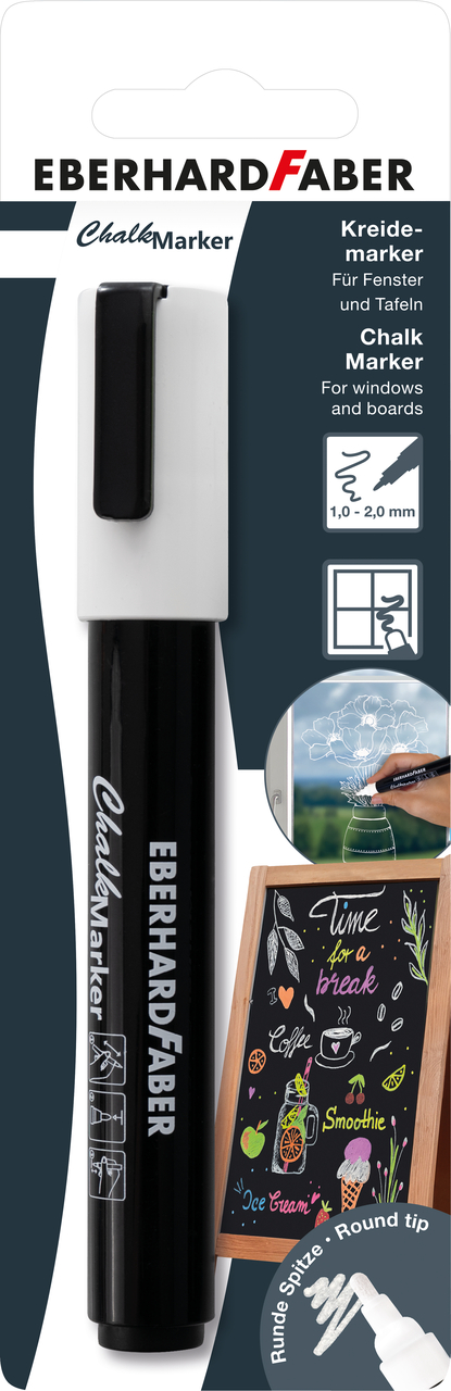 Blister Marker Creta Alb Eberhard Faber